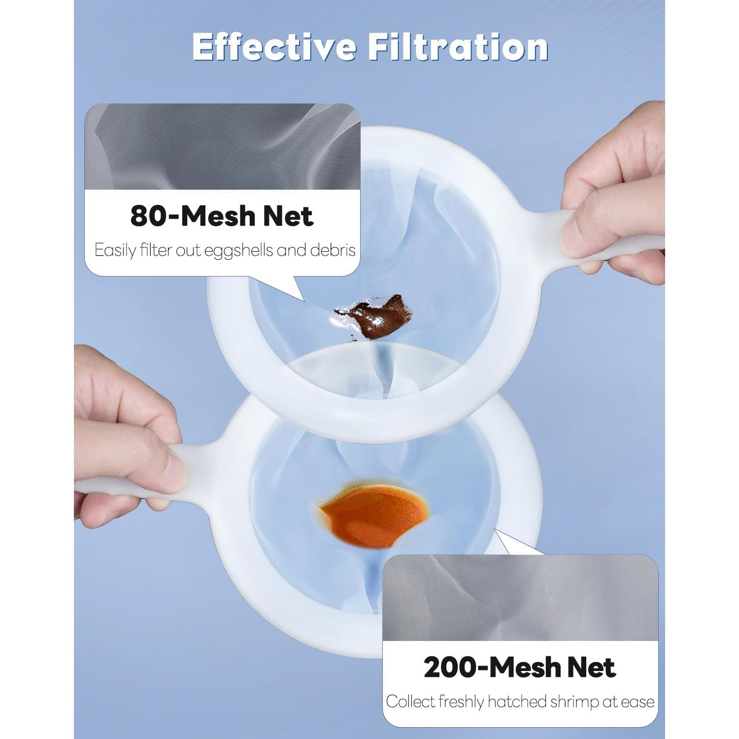 Red de Pesca Pawfly Plegable con Malla de Nailon para Alevines