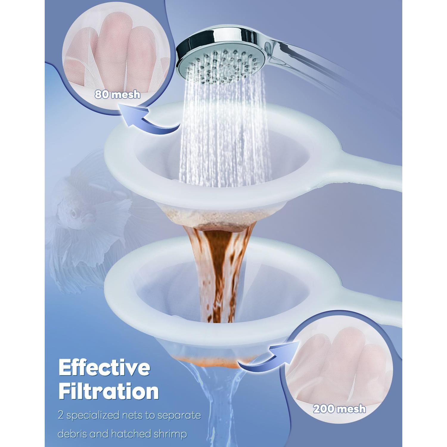 Red de Pesca Pawfly Plegable con Malla de Nailon para Alevines