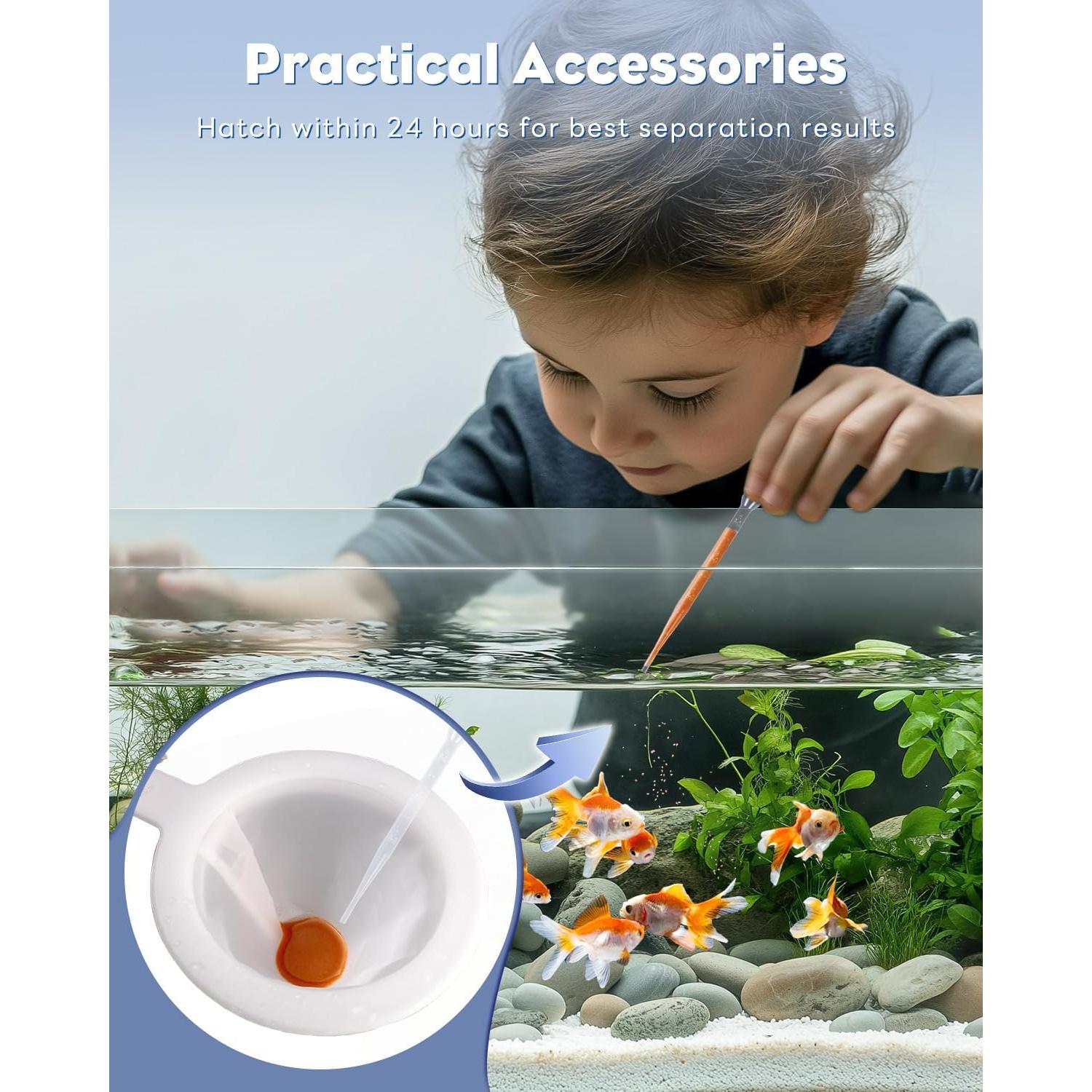 Red de Pesca Pawfly Plegable con Malla de Nailon para Alevines