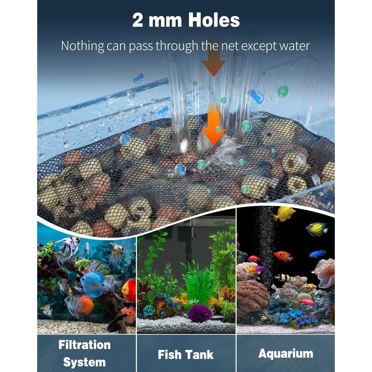 Bolsas de Filtro Pawfly 8 Piezas 20.32x13.97cm Malla Fina