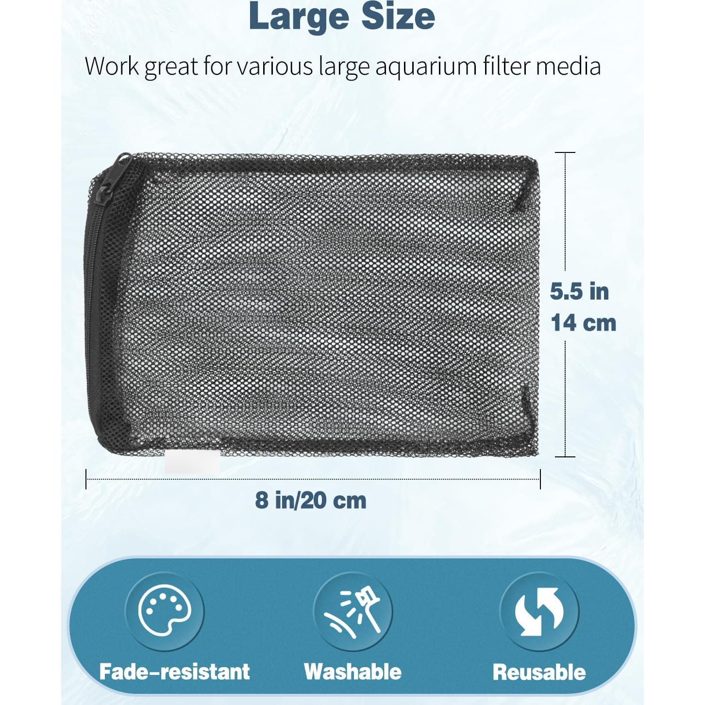 Bolsas de Filtro Pawfly 8 Piezas 20.32x13.97cm Malla Fina