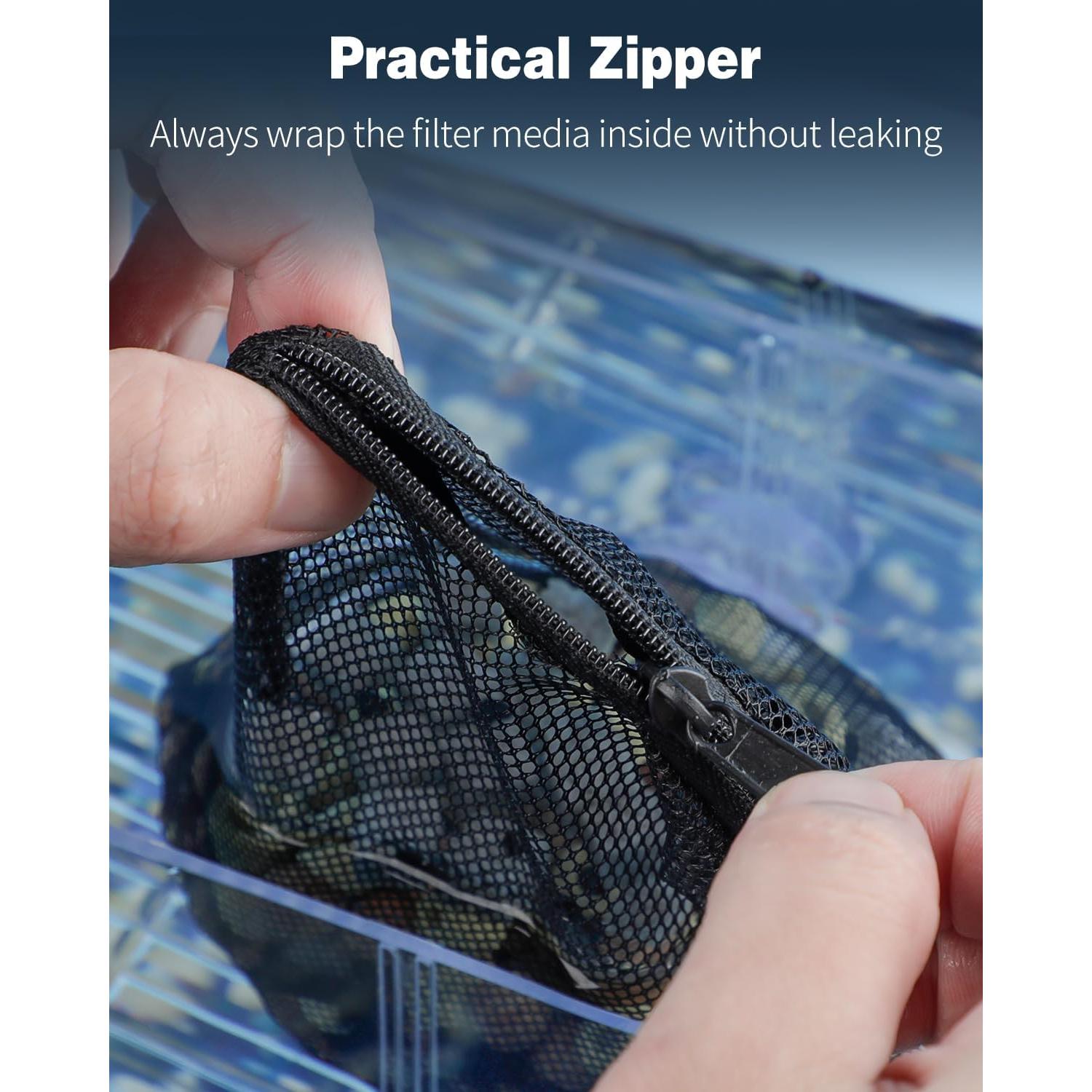 Bolsas de Filtro Pawfly 8 Piezas 20.32x13.97cm Malla Fina