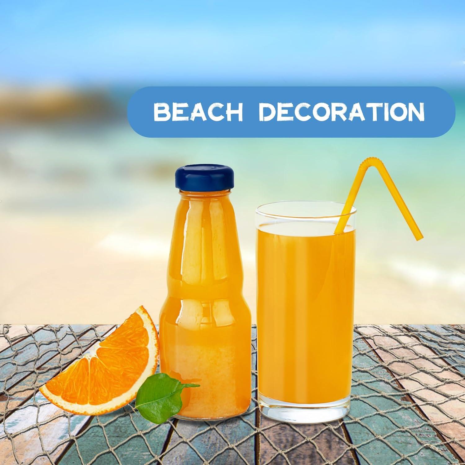 Red de Pescado Decorativa Sukh 2PCS Algodón 198x150cm