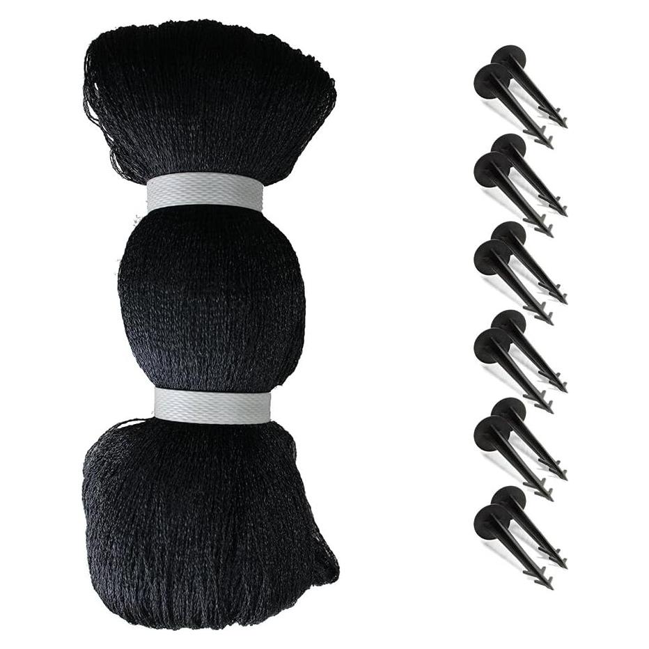 Red de Estanque Koi Rainleaf 2.13 m x 3.05 m con Estacas