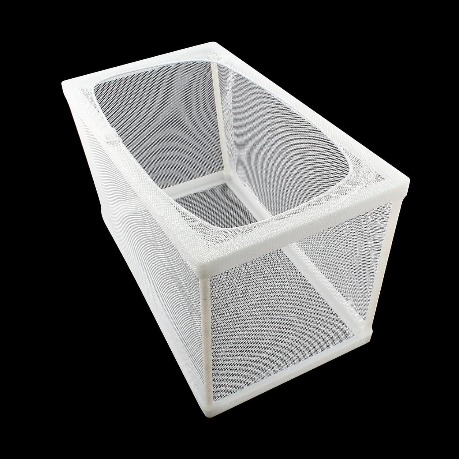 Caja de Malla de Nylon Cionyce para Cría de Peces 26x15x15cm