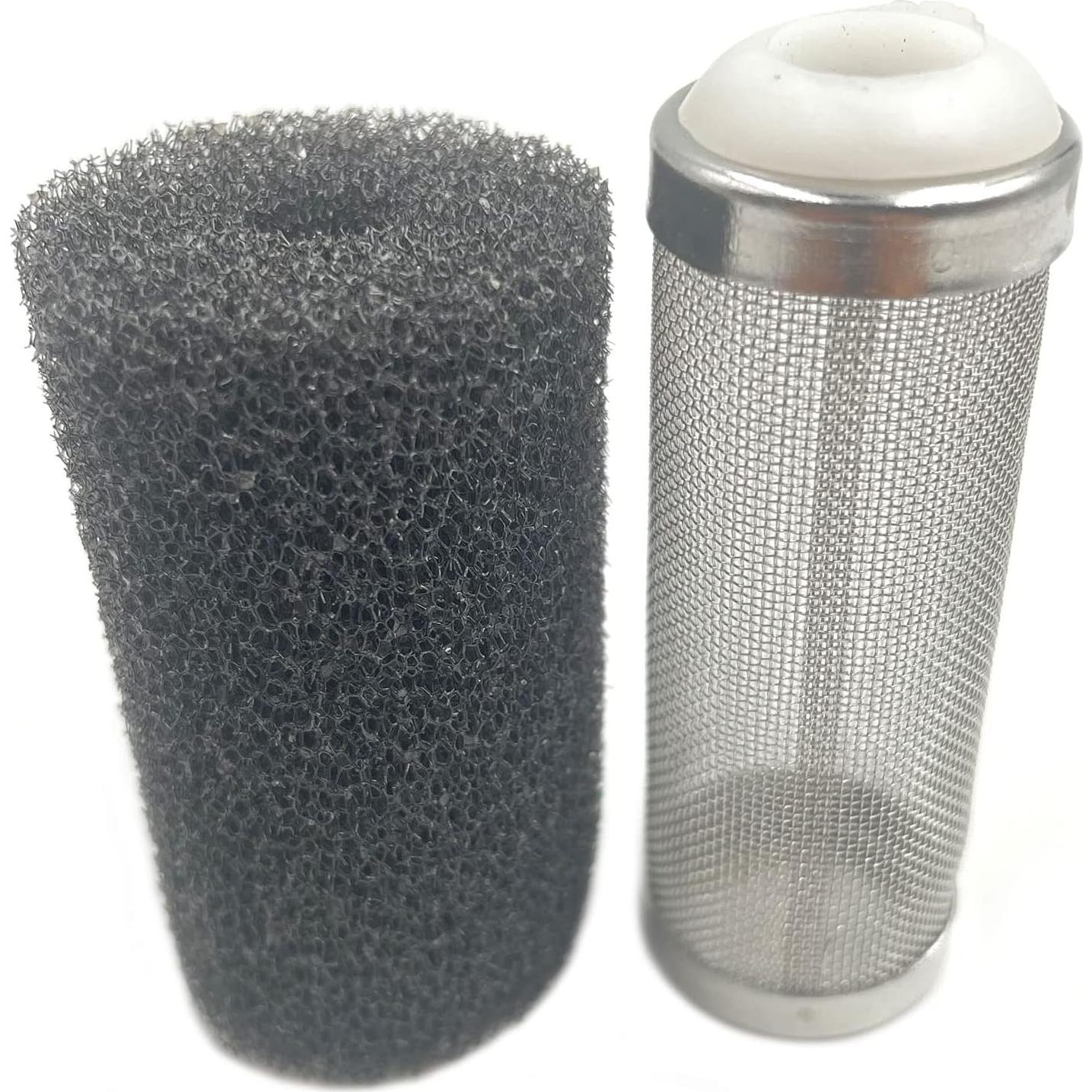 4 Piezas Filtro Acuario Acero Inoxidable 12mm Protector Camarones