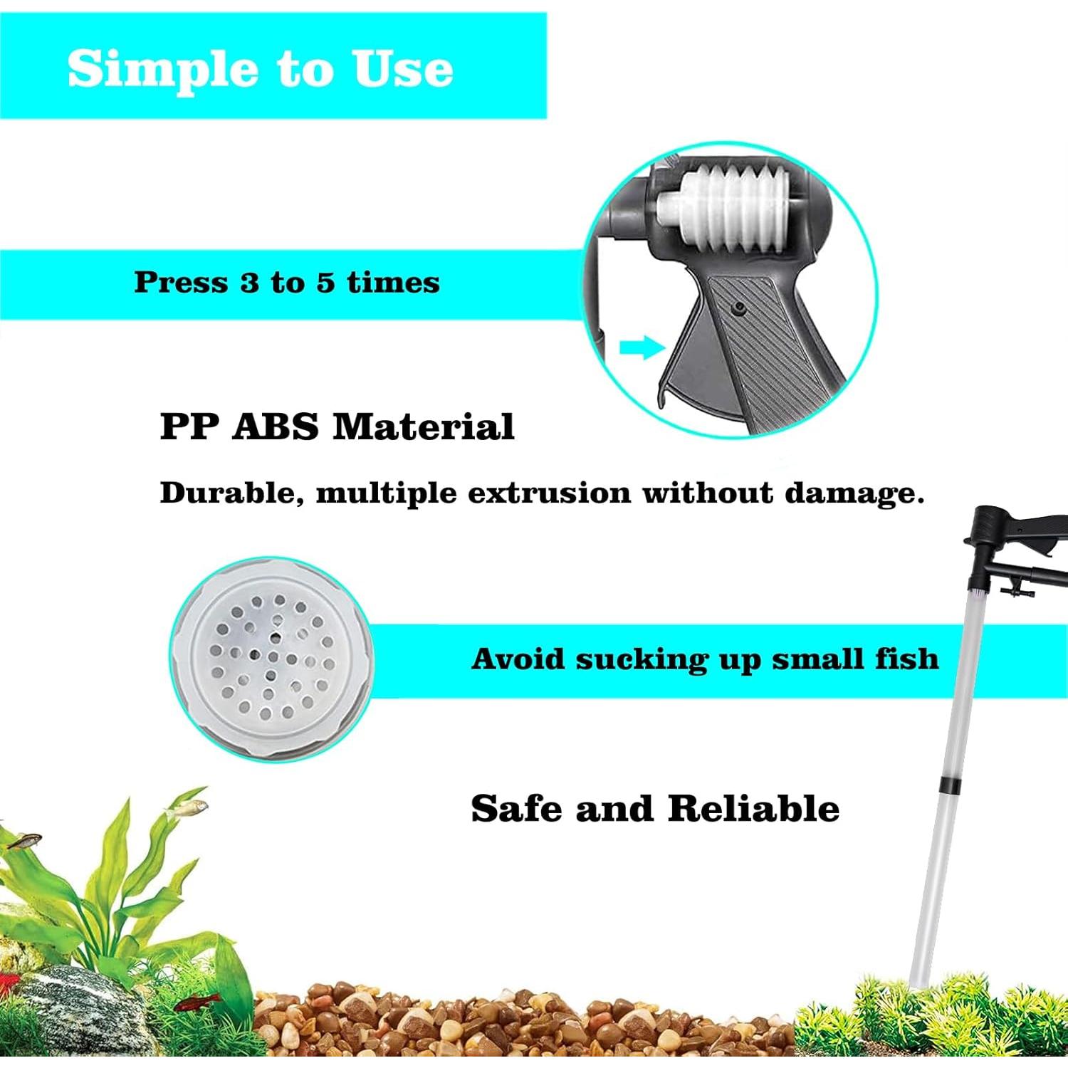 Limpiador de Grava para Acuario Carefree Fish 81cm 0.51kg