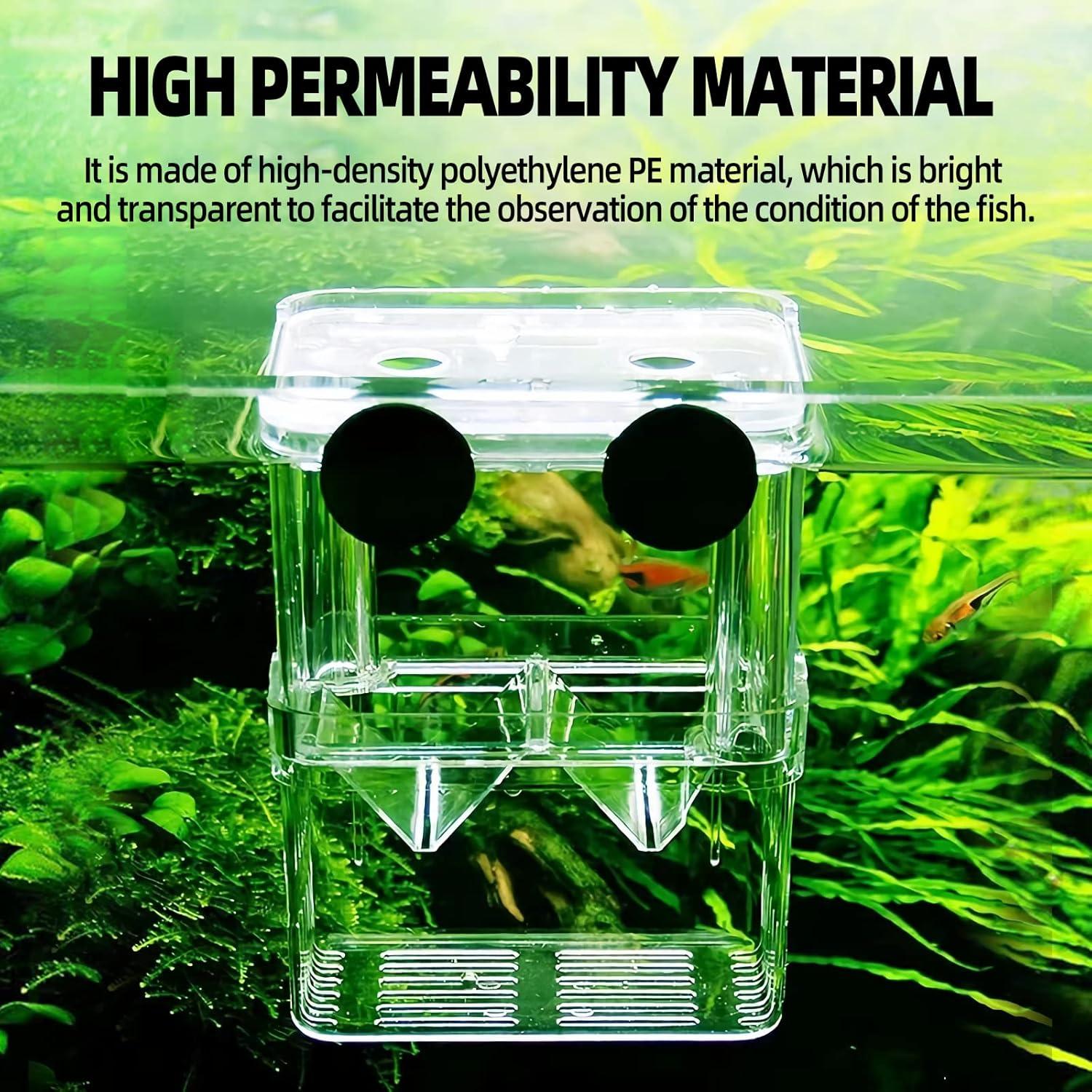 Caja de Incubación de Peces Boxtech Acrílica Blanca 21x9.5cm