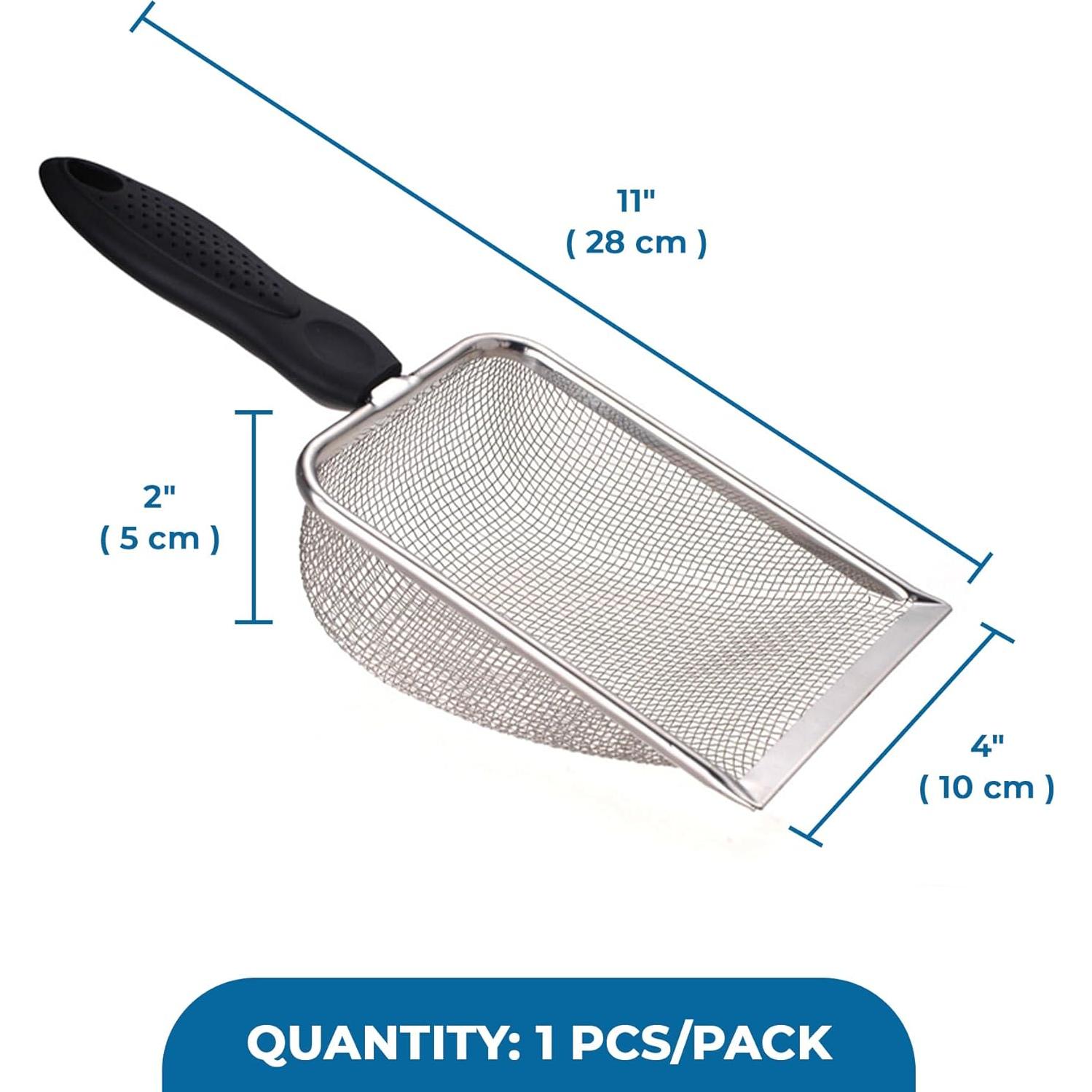 Cuchara de Arena Fina SunGrow para Reptiles 27.94 cm