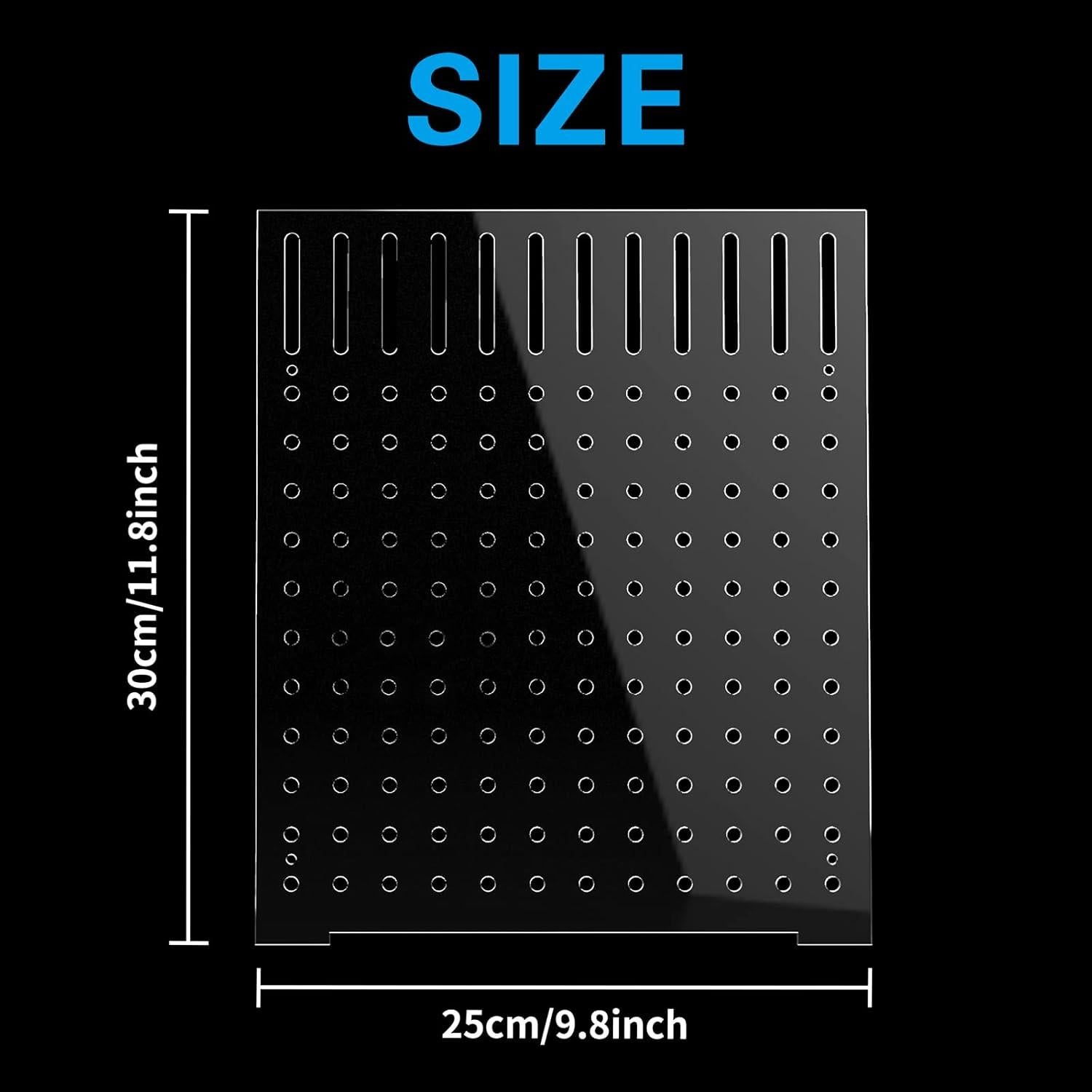 Divisor de Acuario Acrílico KeaJuidy 25x30 cm con 8 Ventosas