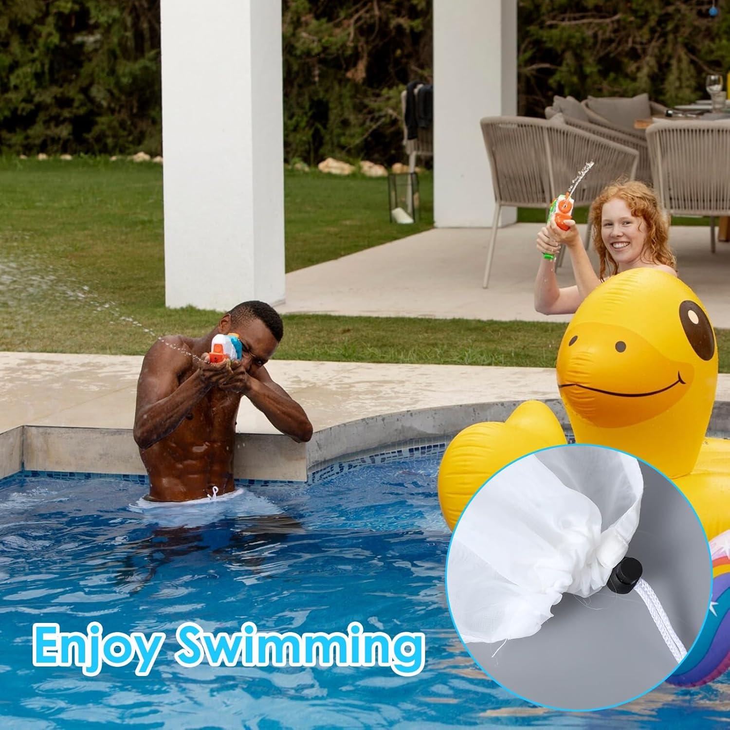 4 Bolsas de Reemplazo para Aspiradora de Piscina Aysatogc 32x22cm