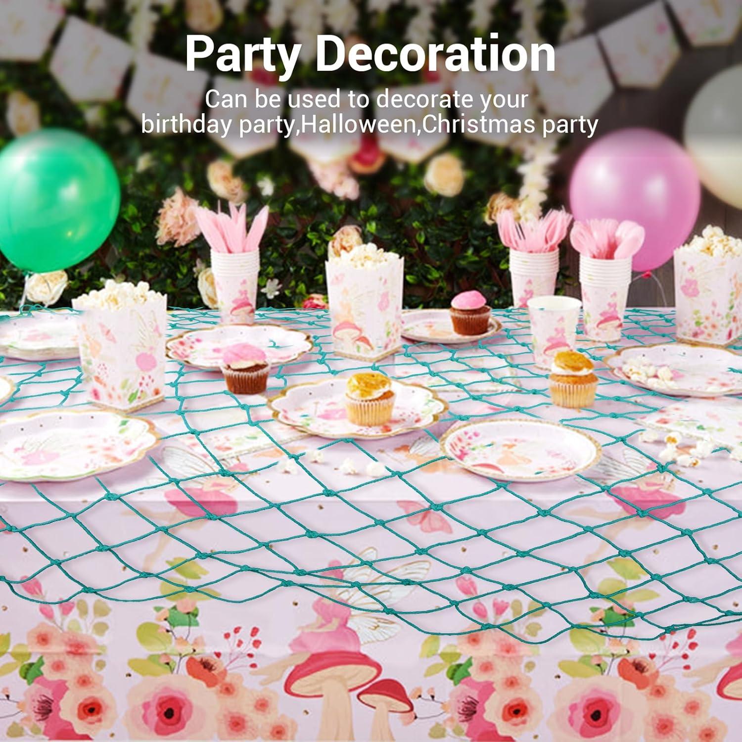 Paquete de 2 Redes de Pesca Decorativas Aqua 203x102 cm