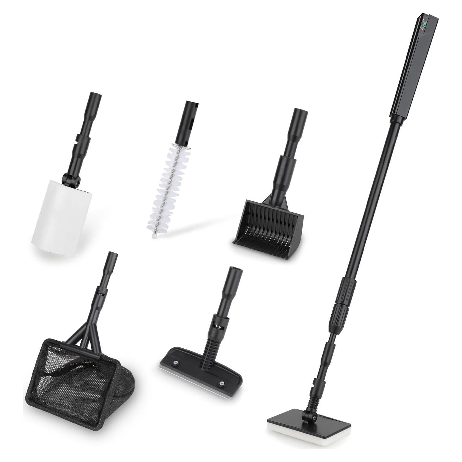 Kit de Limpieza de Acuario 6 en 1 Hygger para Tanques 75-605L