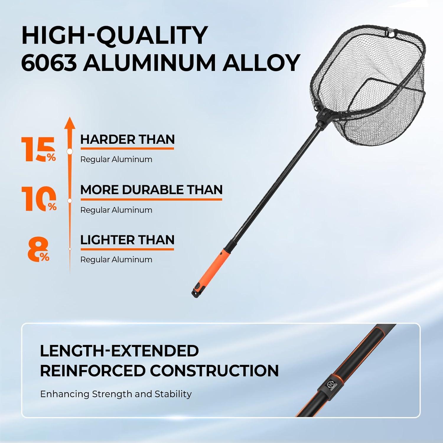 Red de Aterrizaje Plegable KastKing Brutus 75" PVC Antideslizante