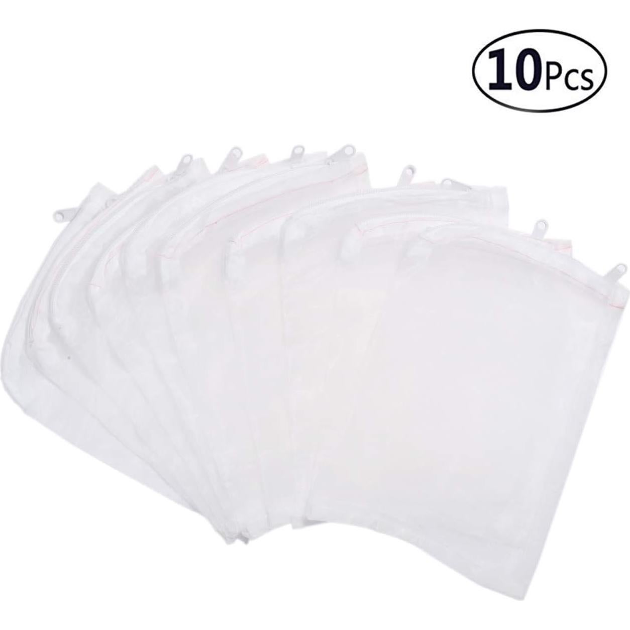 Bolsa de Filtro de Acuario FUNLAIVE 10 Pcs Malla Nylon 15x20cm