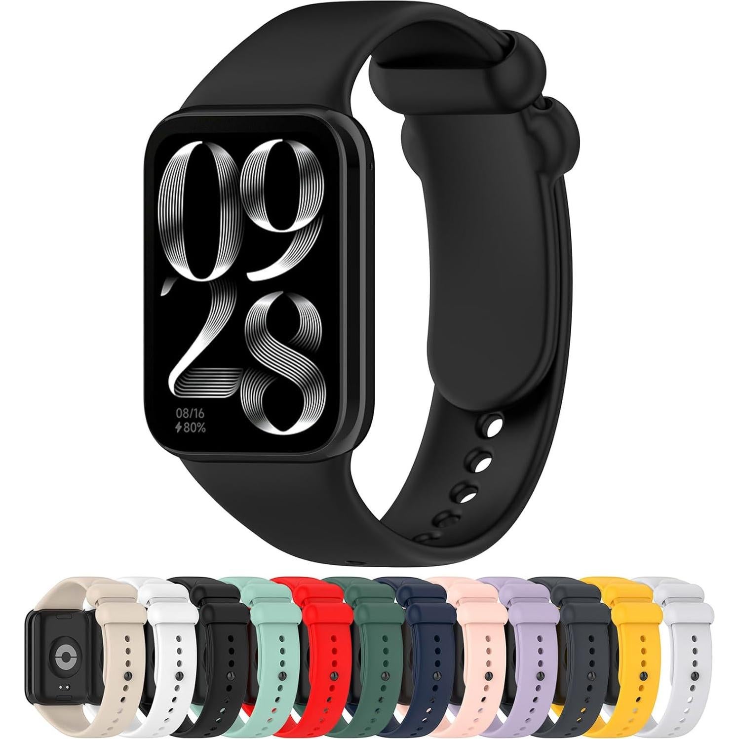 Banda de Reemplazo LOKEKE para Xiaomi Band 8 Pro - Silicona