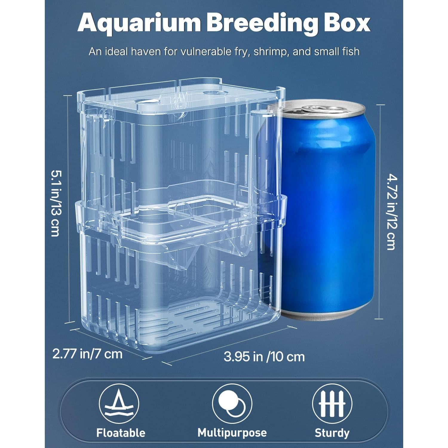 Caja de Cría Pawfly Grande para Acuarios - Incubadora de Peces