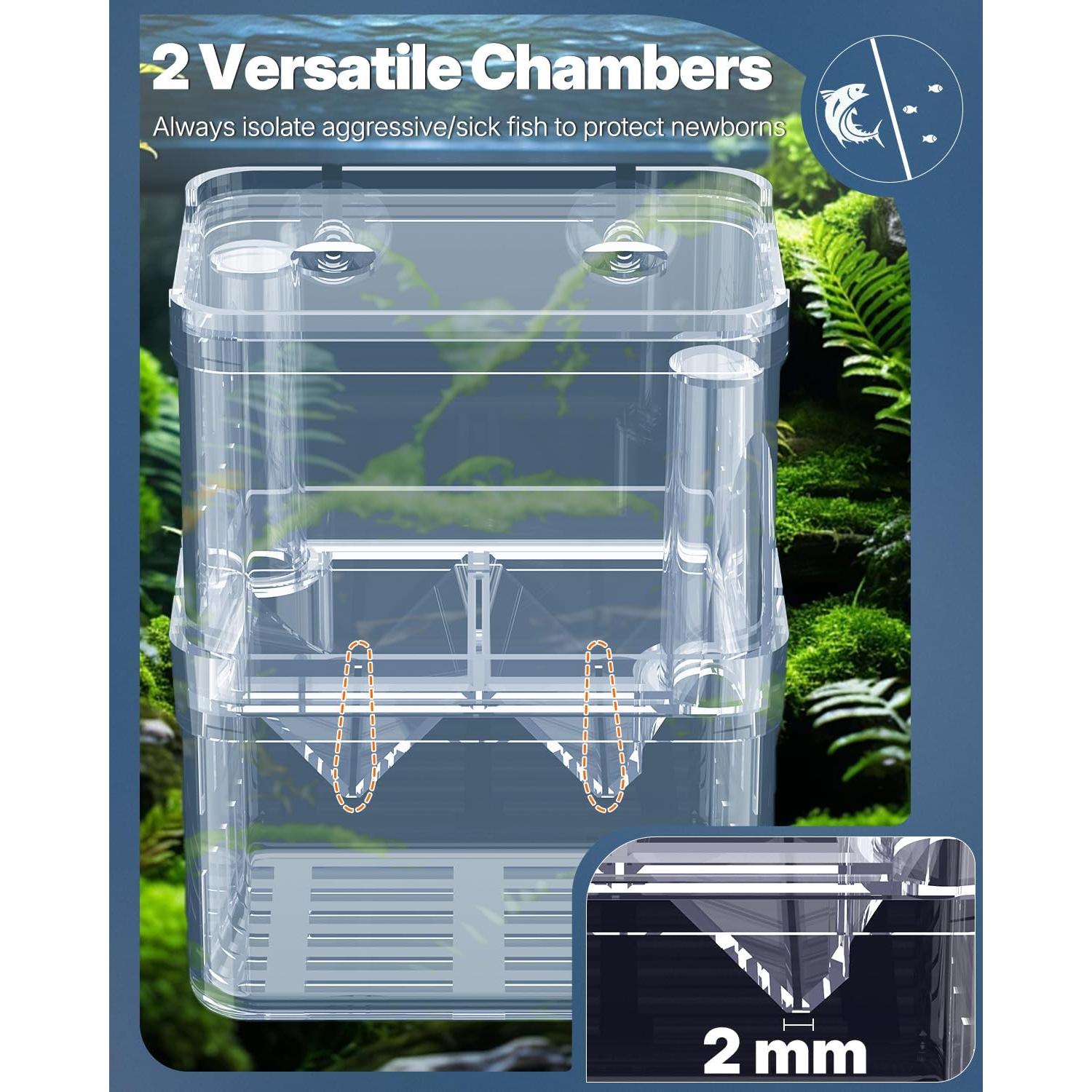 Caja de Cría Pawfly Grande para Acuarios - Incubadora de Peces