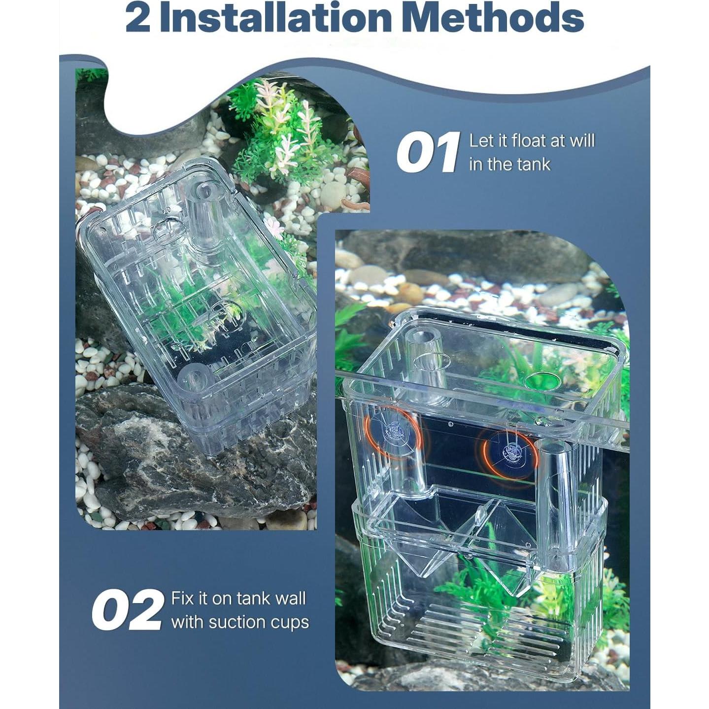 Caja de Cría Pawfly Grande para Acuarios - Incubadora de Peces