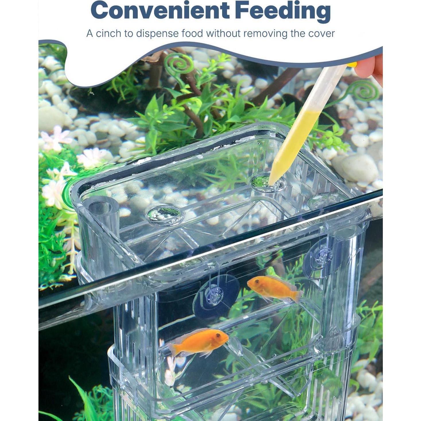 Caja de Cría Pawfly Grande para Acuarios - Incubadora de Peces