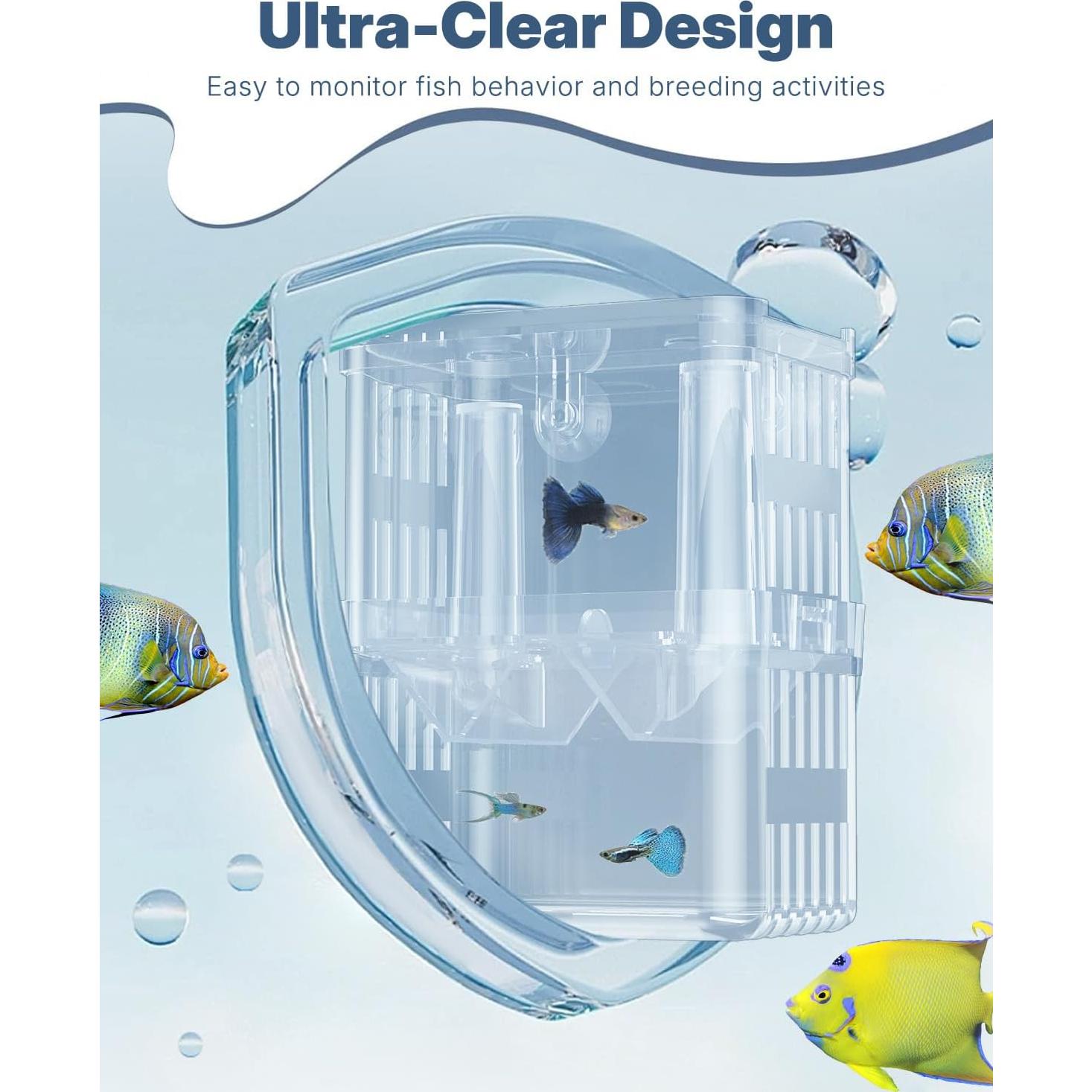 Caja de Cría Pawfly Grande para Acuarios - Incubadora de Peces