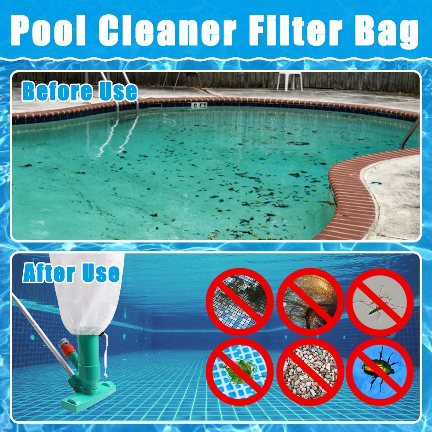 Paquete de 6 bolsas de repuesto LonlyEagle para aspiradora de piscina