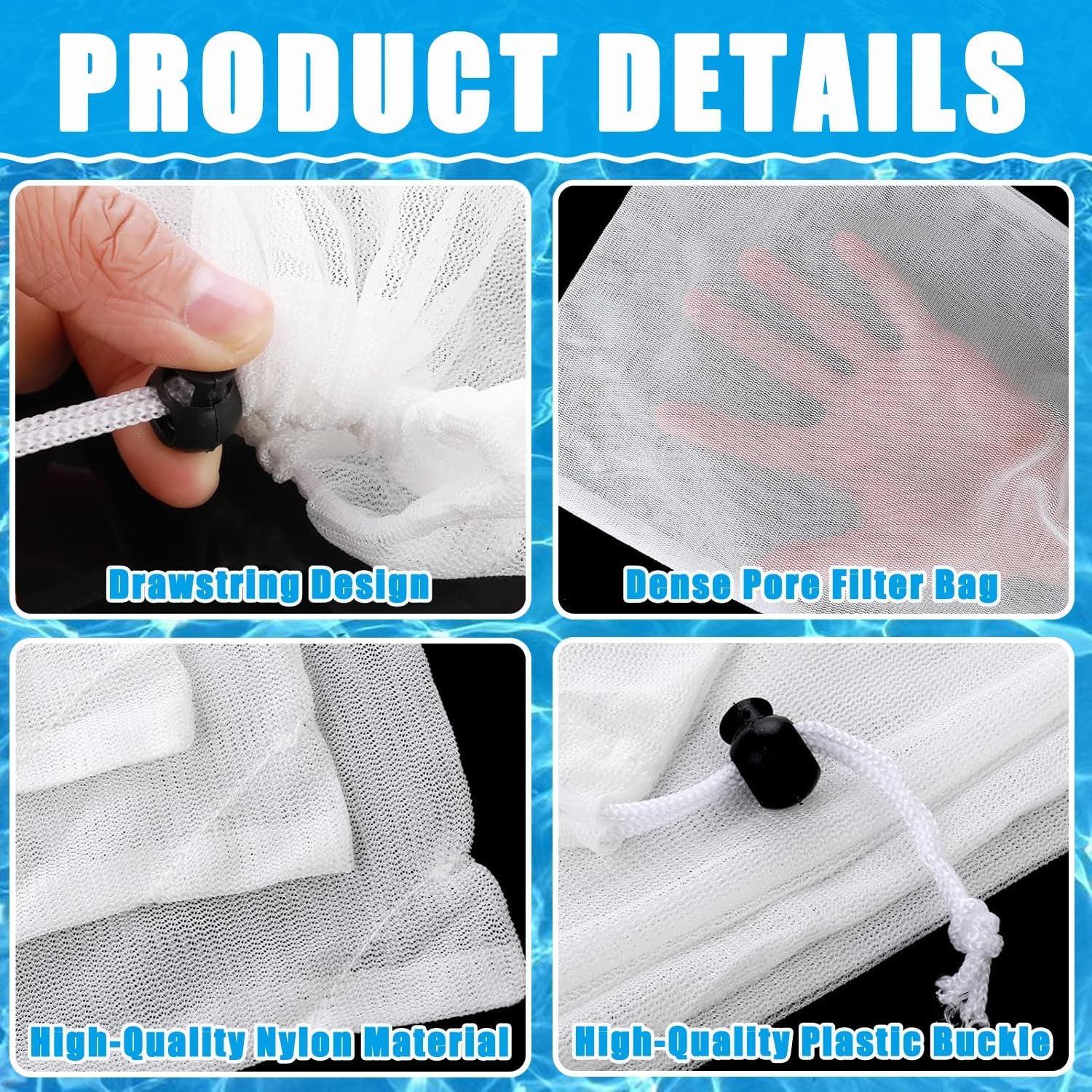 Paquete de 6 bolsas de repuesto LonlyEagle para aspiradora de piscina