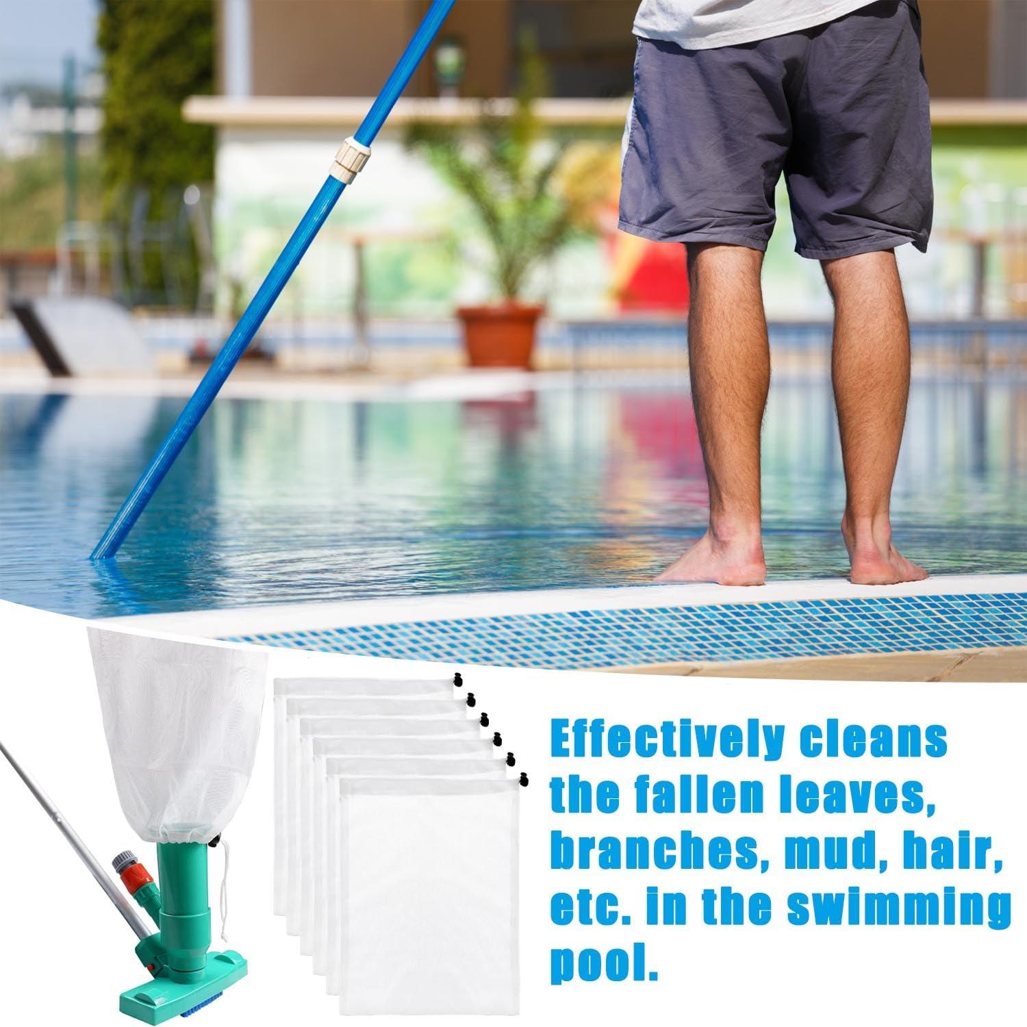 Paquete de 6 bolsas de repuesto LonlyEagle para aspiradora de piscina