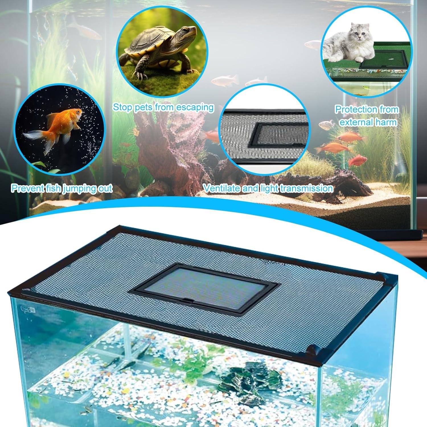 Tapa Magnética para Acuario SIMPLIPLEX 109x68 cm Antisalto