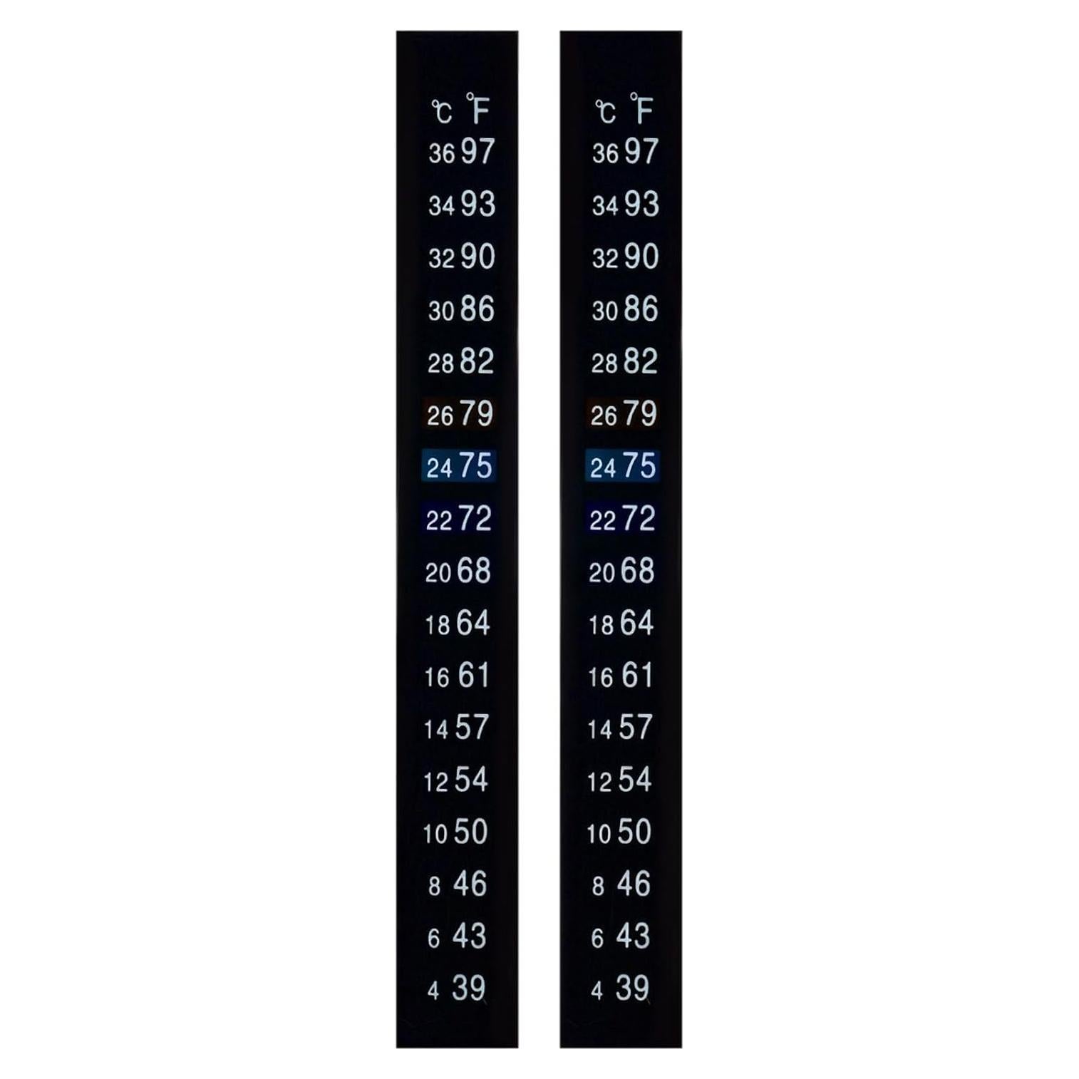 Termómetro Adhesivo para Acuario PATIKIL 2 Pcs 4-36°C