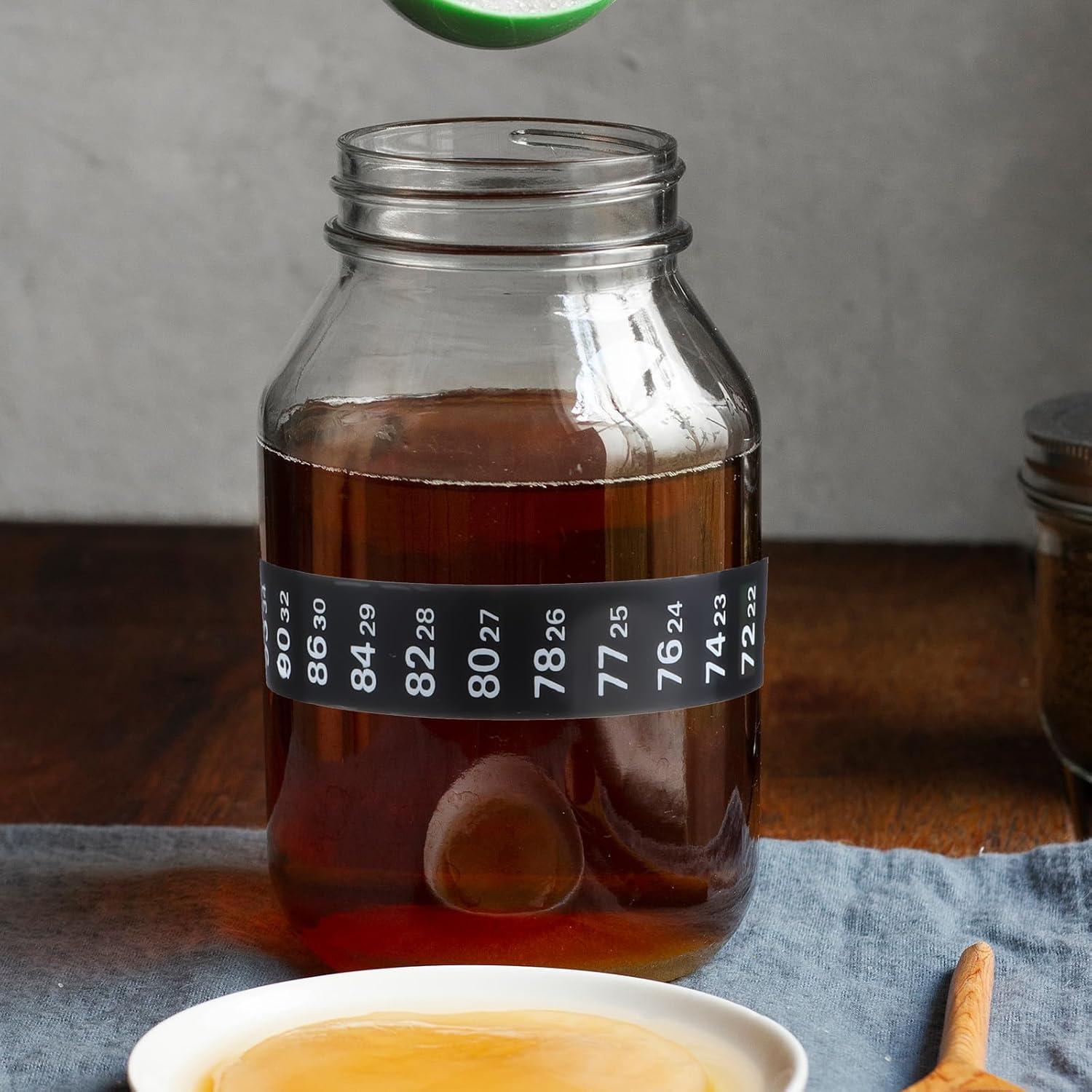 6 Tiras de Termómetro Digital para Acuario APLZGMG 18-34°C