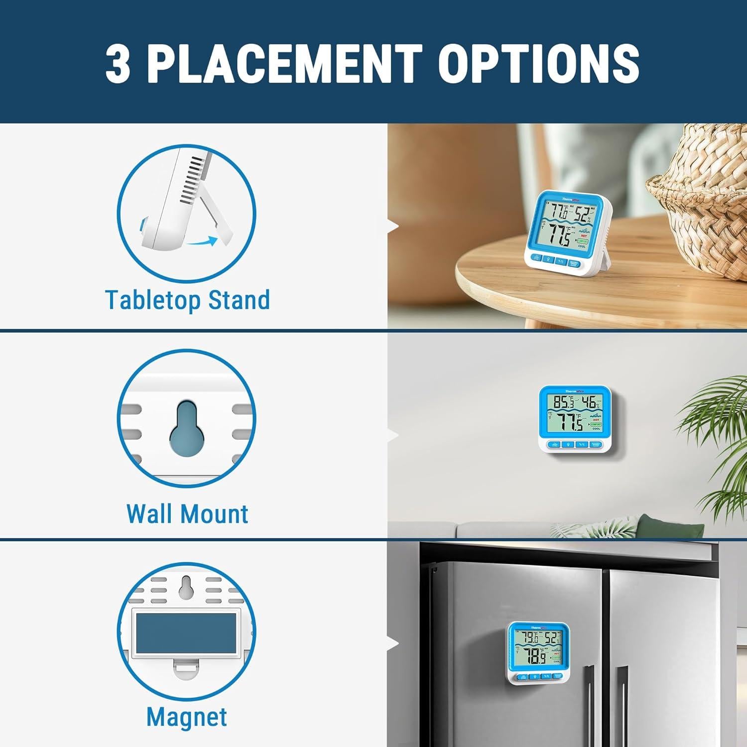 Termómetro Digital Flotante ThermoPro para Piscina 20.06 cm