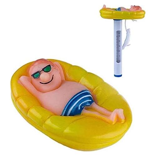 Termómetro Flotante de Piscina Kingsource - Diseño Divertido