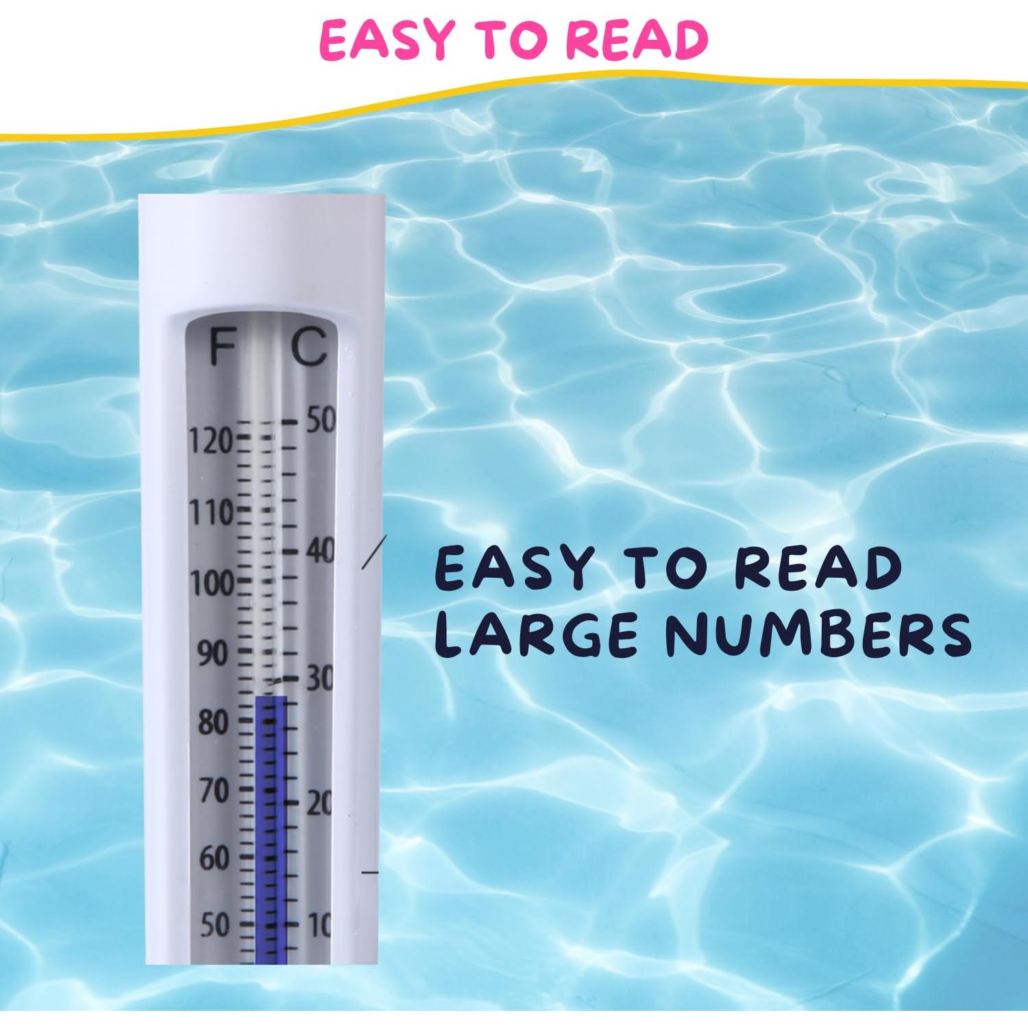 Termómetro Flotante de Piscina Kingsource - Diseño Divertido