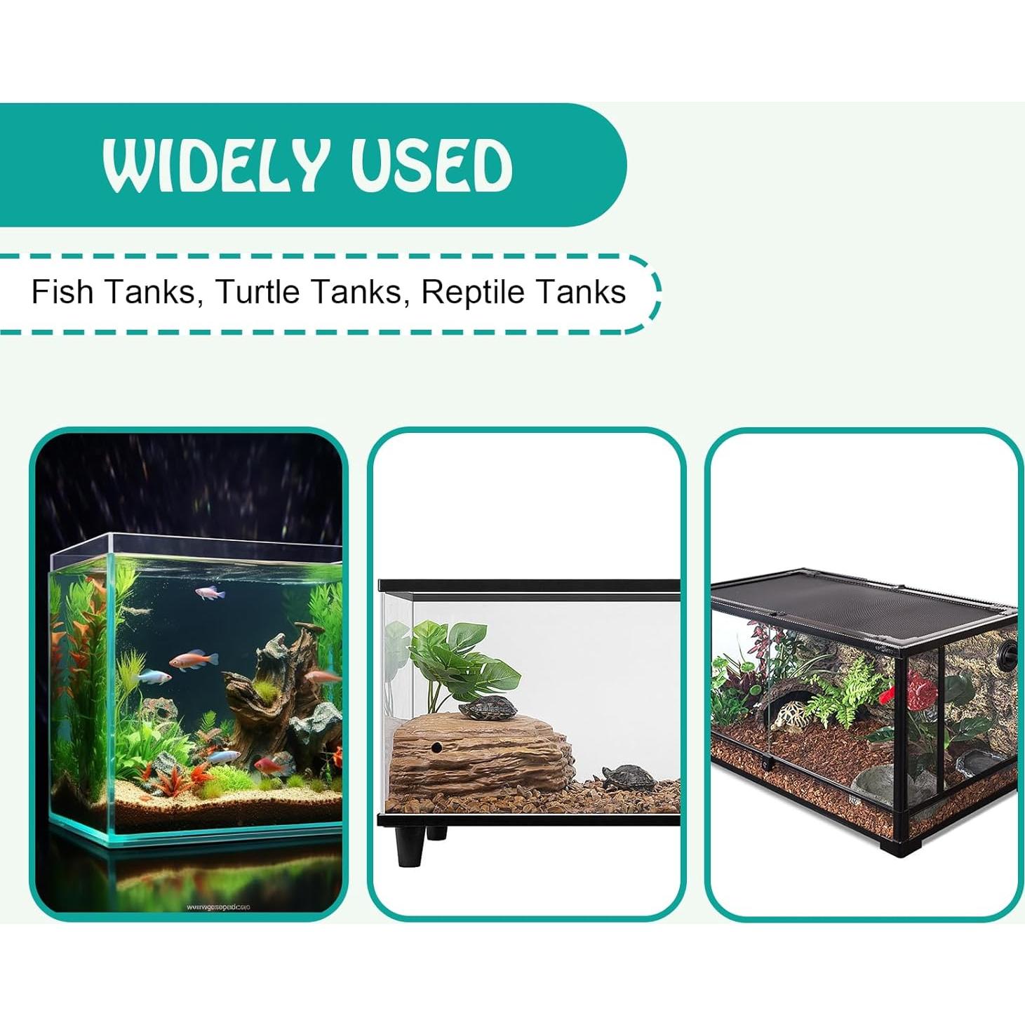 8 Piezas Etiquetas Termómetro Acuarios Swirge 18-34°C