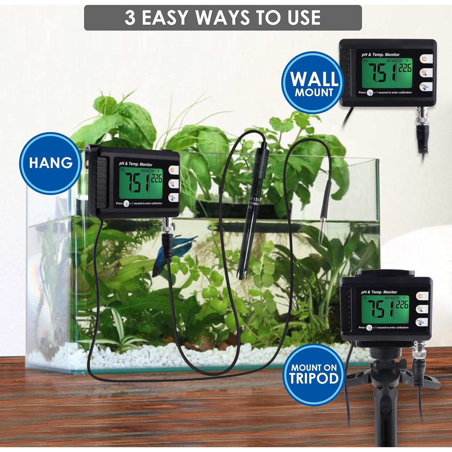 Medidor Digital de pH y Temperatura Gain Express PHM-295