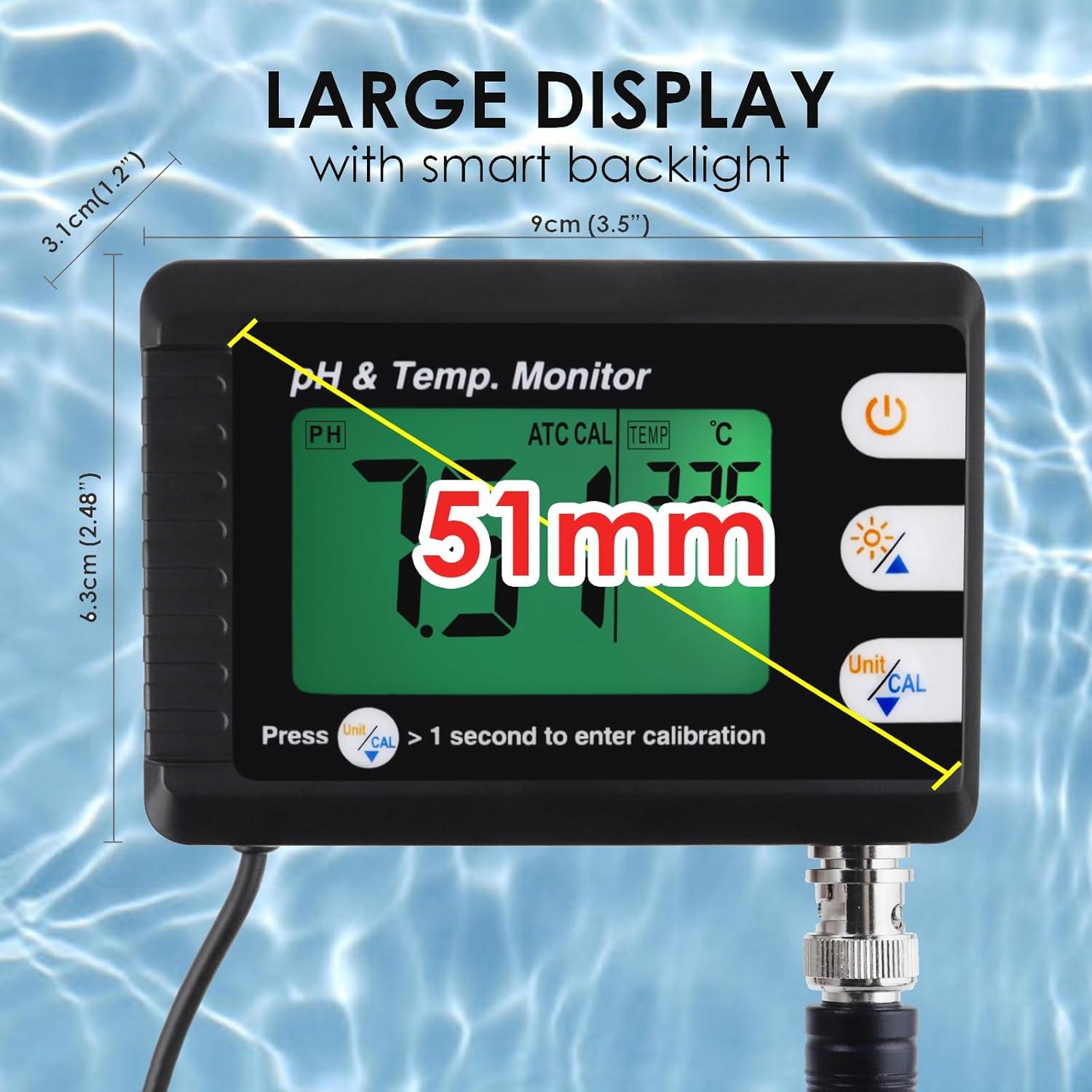 Medidor Digital de pH y Temperatura Gain Express PHM-295