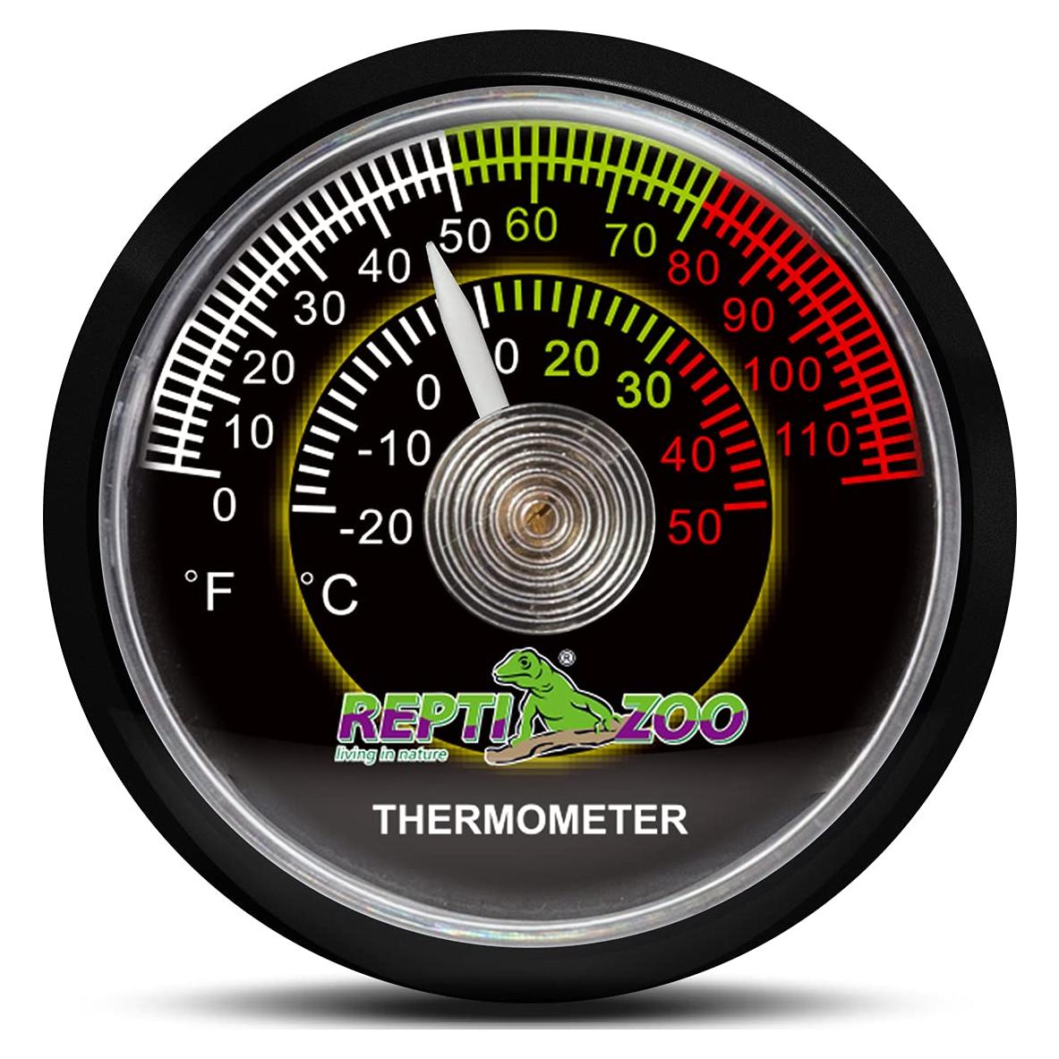 Termómetro de Terrario REPTI ZOO RT01 para Reptiles - Celsius y Fahrenheit