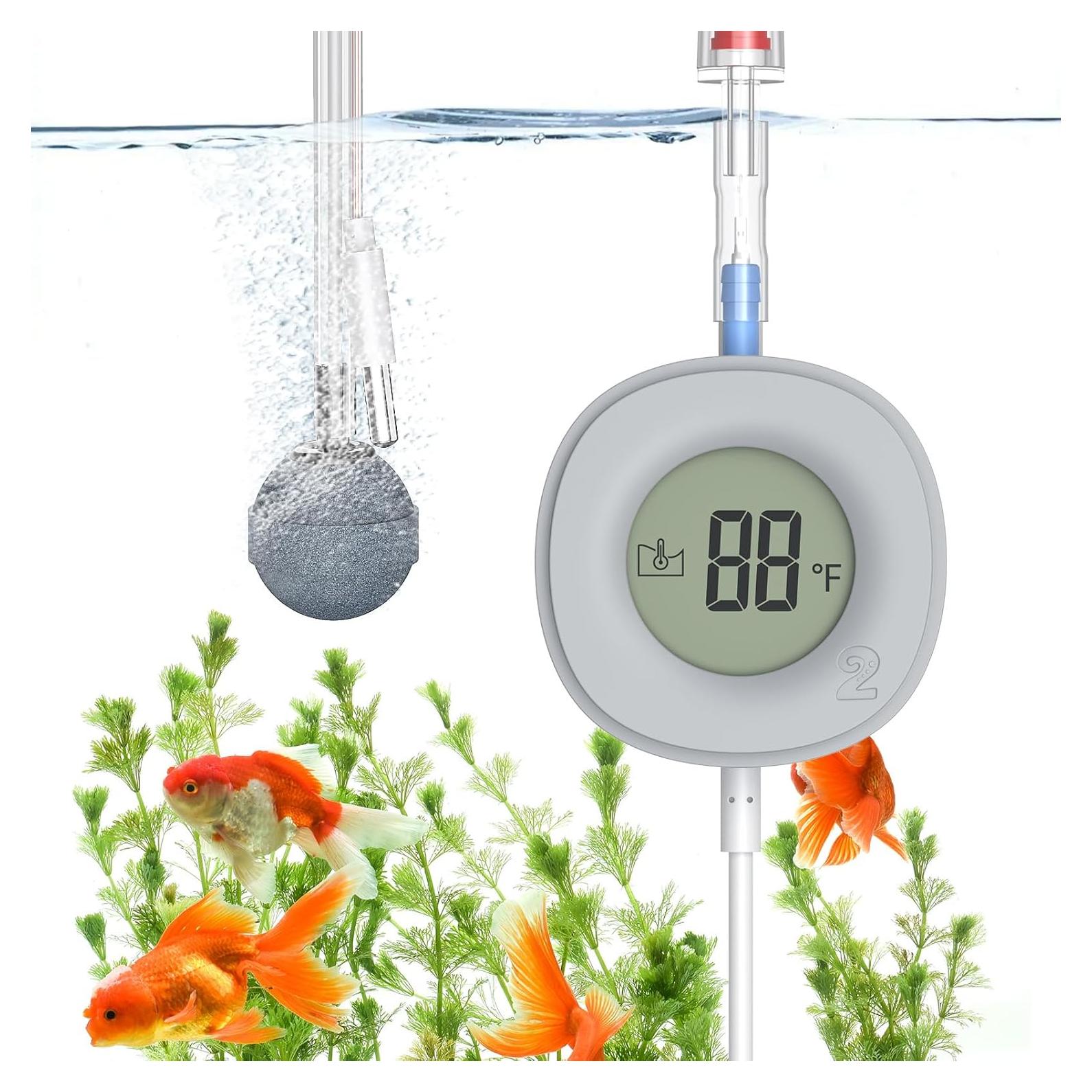 Bomba de Aire Mini Pawfly 1.5W Ultra Silenciosa para Acuario