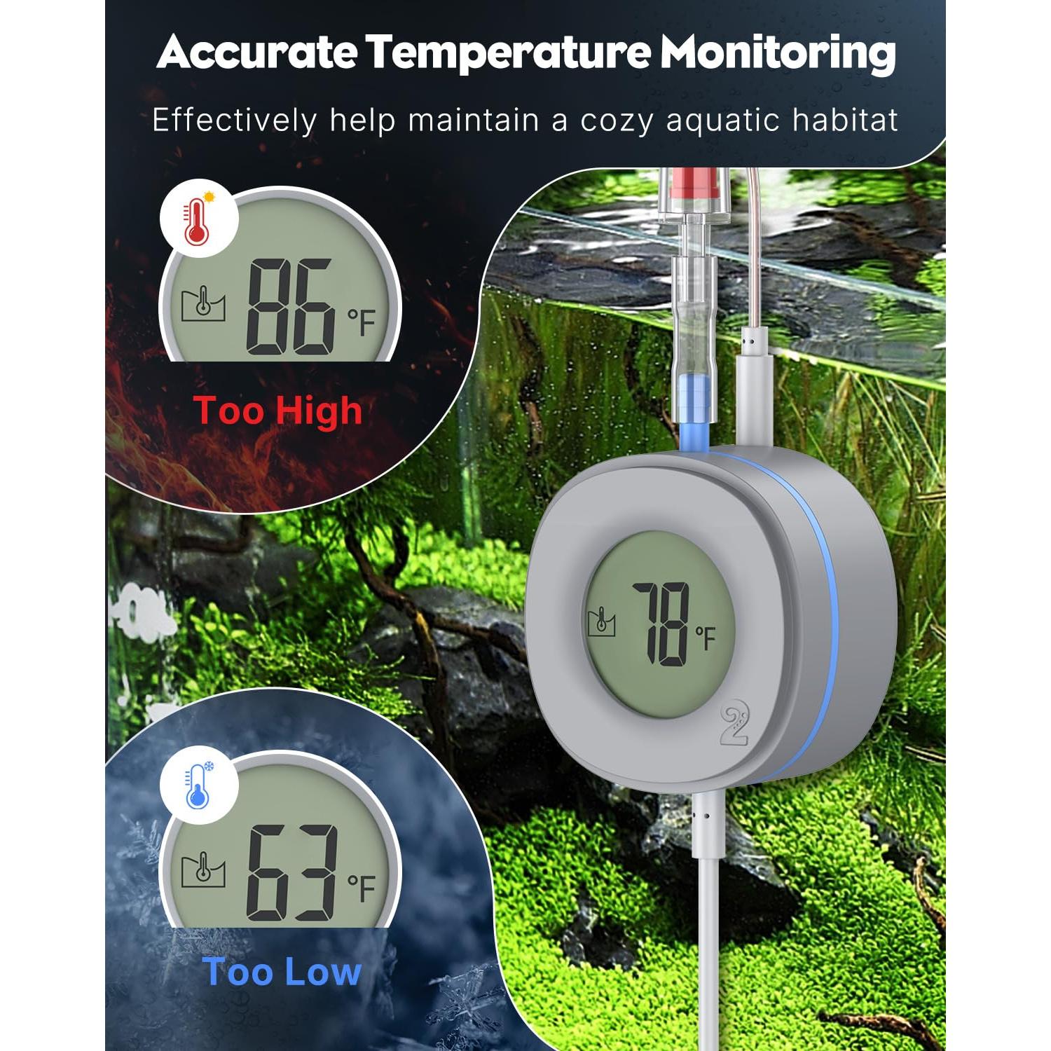 Bomba de Aire Mini Pawfly 1.5W Ultra Silenciosa para Acuario