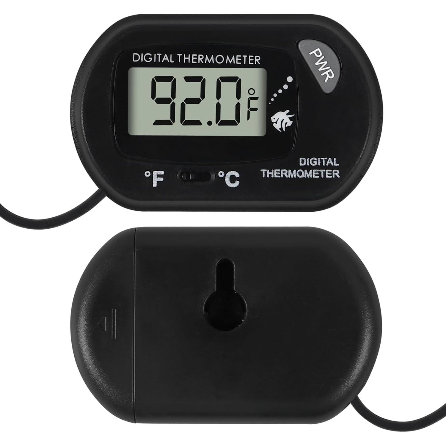 Termómetro Digital de Acuario DORHEA 4Pcs LCD -50°C a +70°C