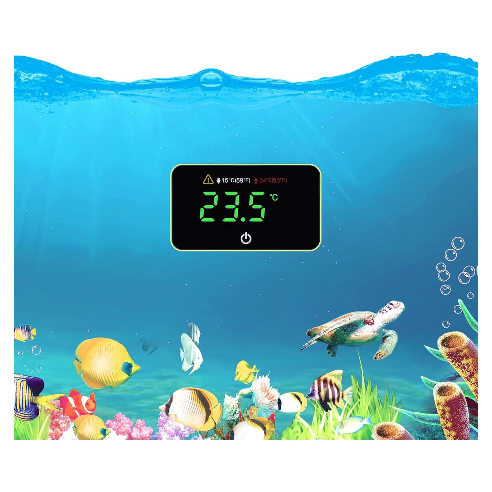 Termómetro Digital Mini AquaSense para Acuario - Pantalla LED