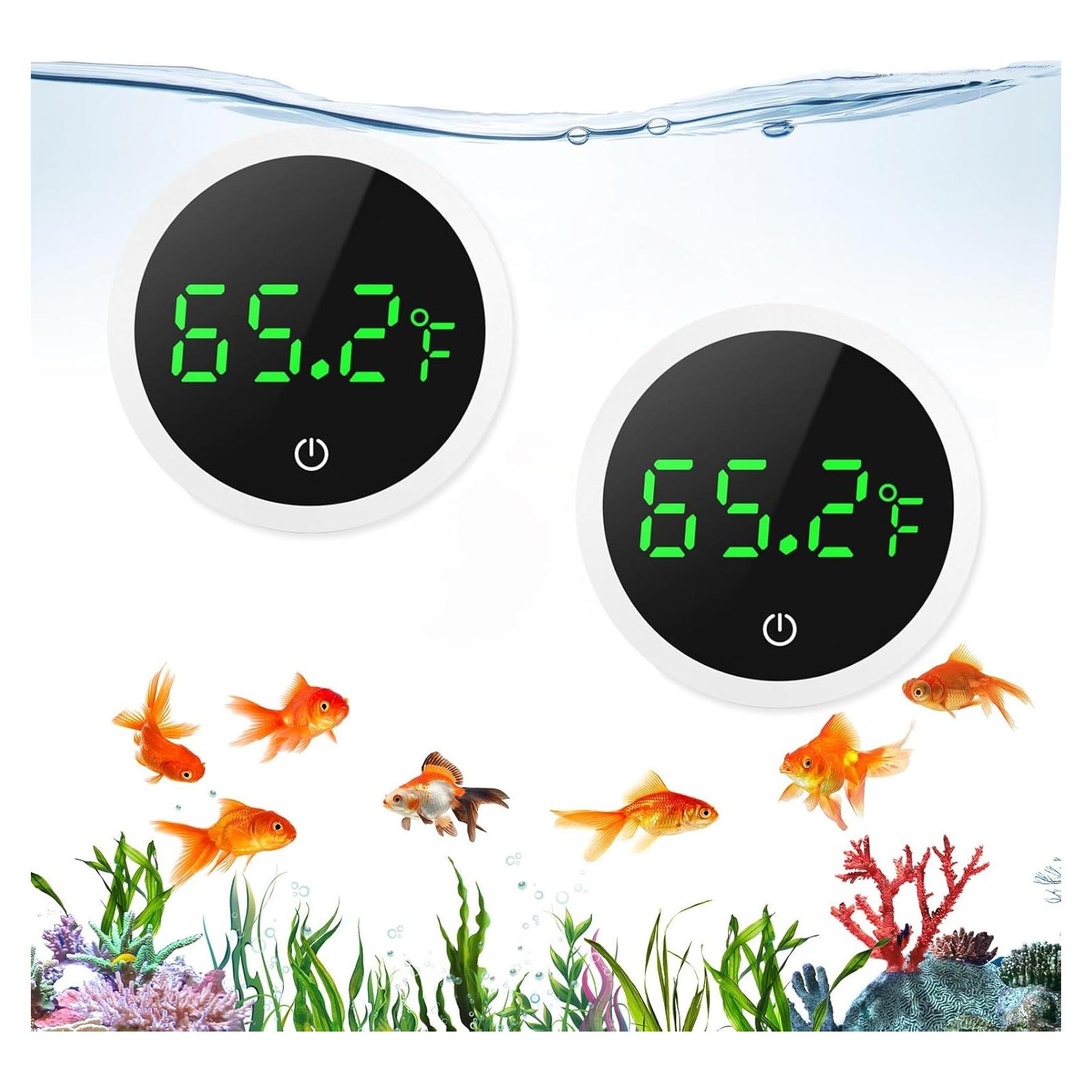 Termómetro Digital para Acuario LOFICOPER - 2 PCS, Pantalla Táctil
