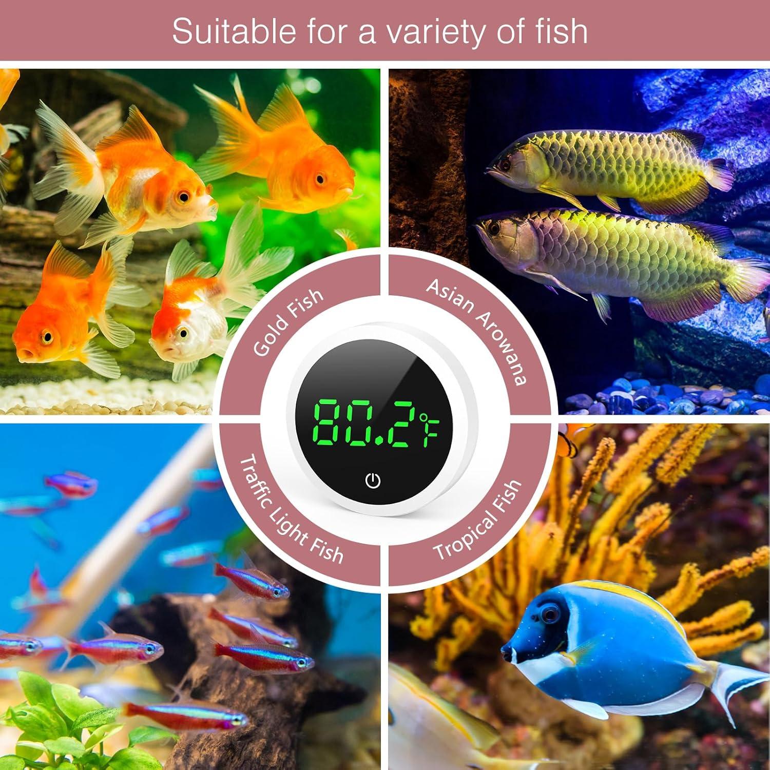 Termómetro Digital para Acuario LOFICOPER - 2 PCS, Pantalla Táctil
