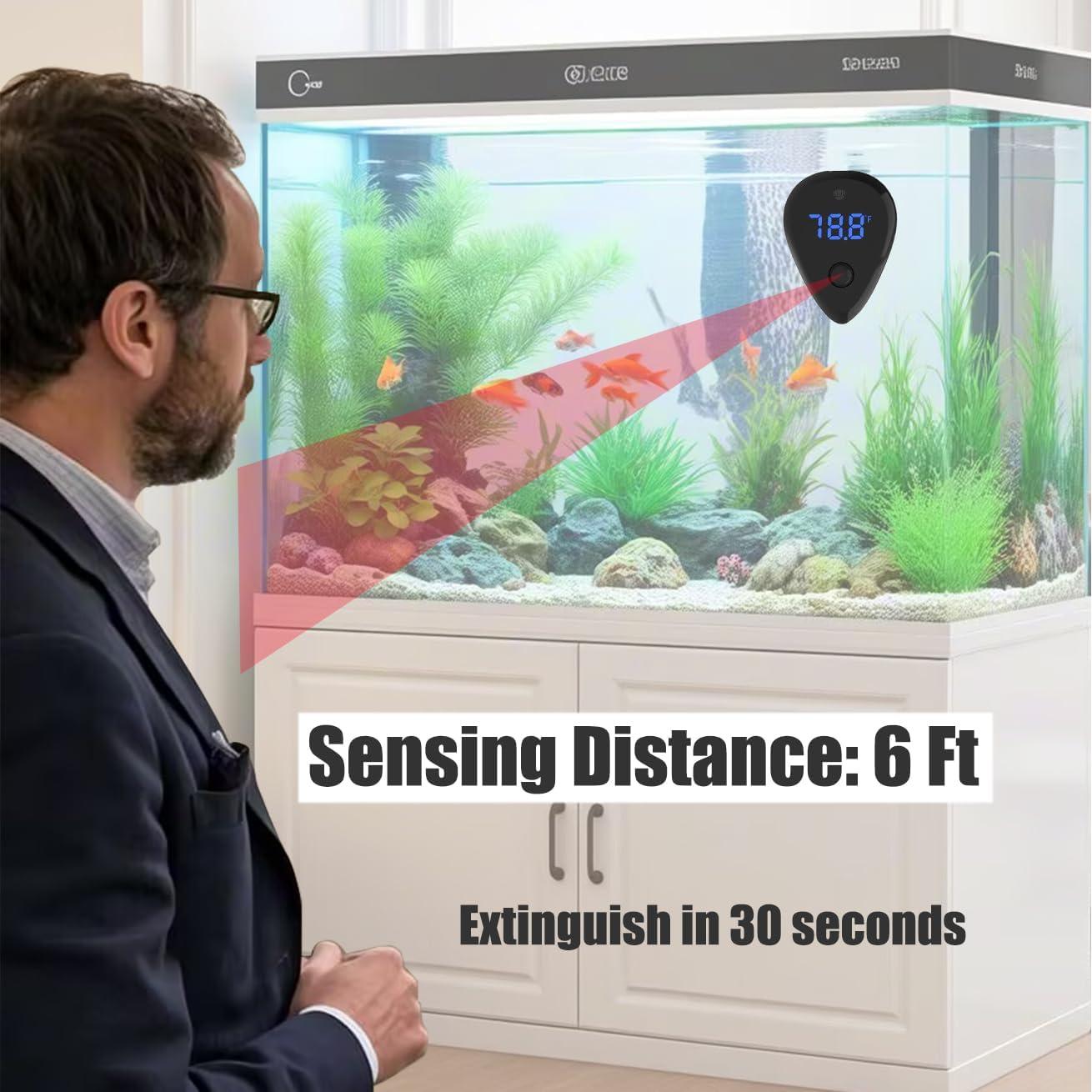 Termómetro USB Inalámbrico Carefree Fish para Acuario ±1°C