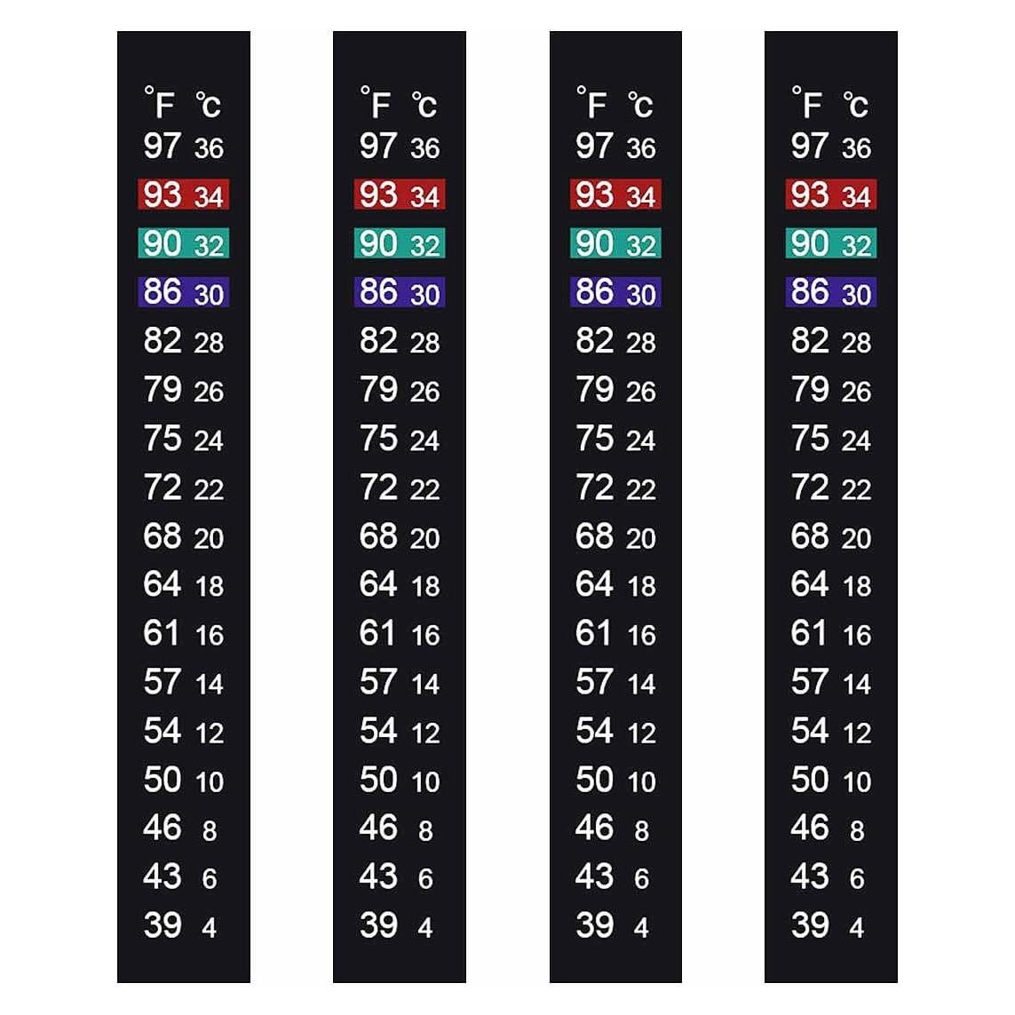 Termómetro Adhesivo para Acuario y Kombucha J710654936357 4°C a 36°C