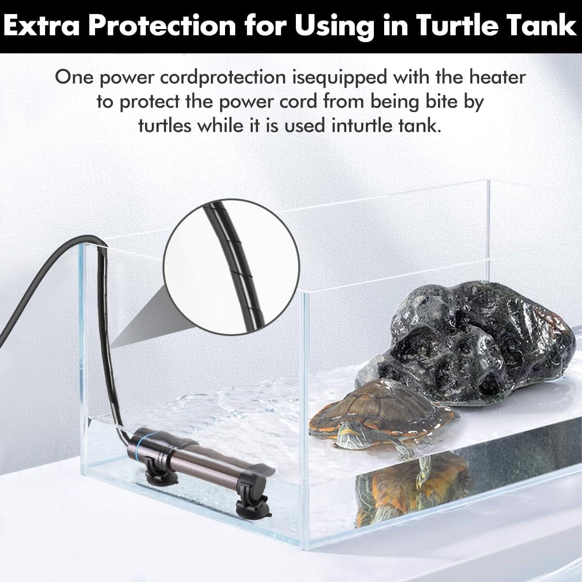 Calentador de Acuario Orlushy 150W con Control Digital y Termómetro