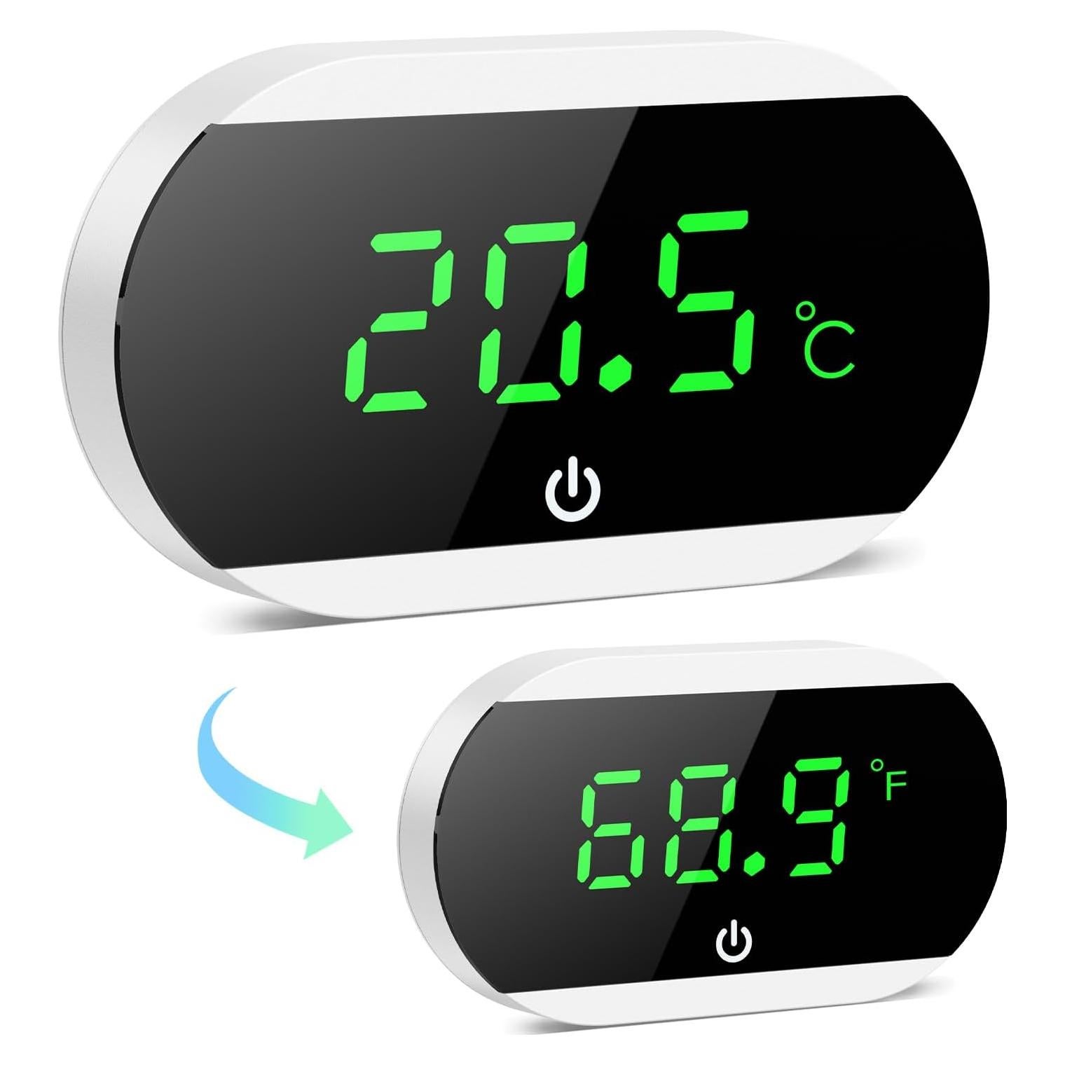 Termómetro Digital para Acuario Ankilo Blanco - Alta Precisión ±1°C