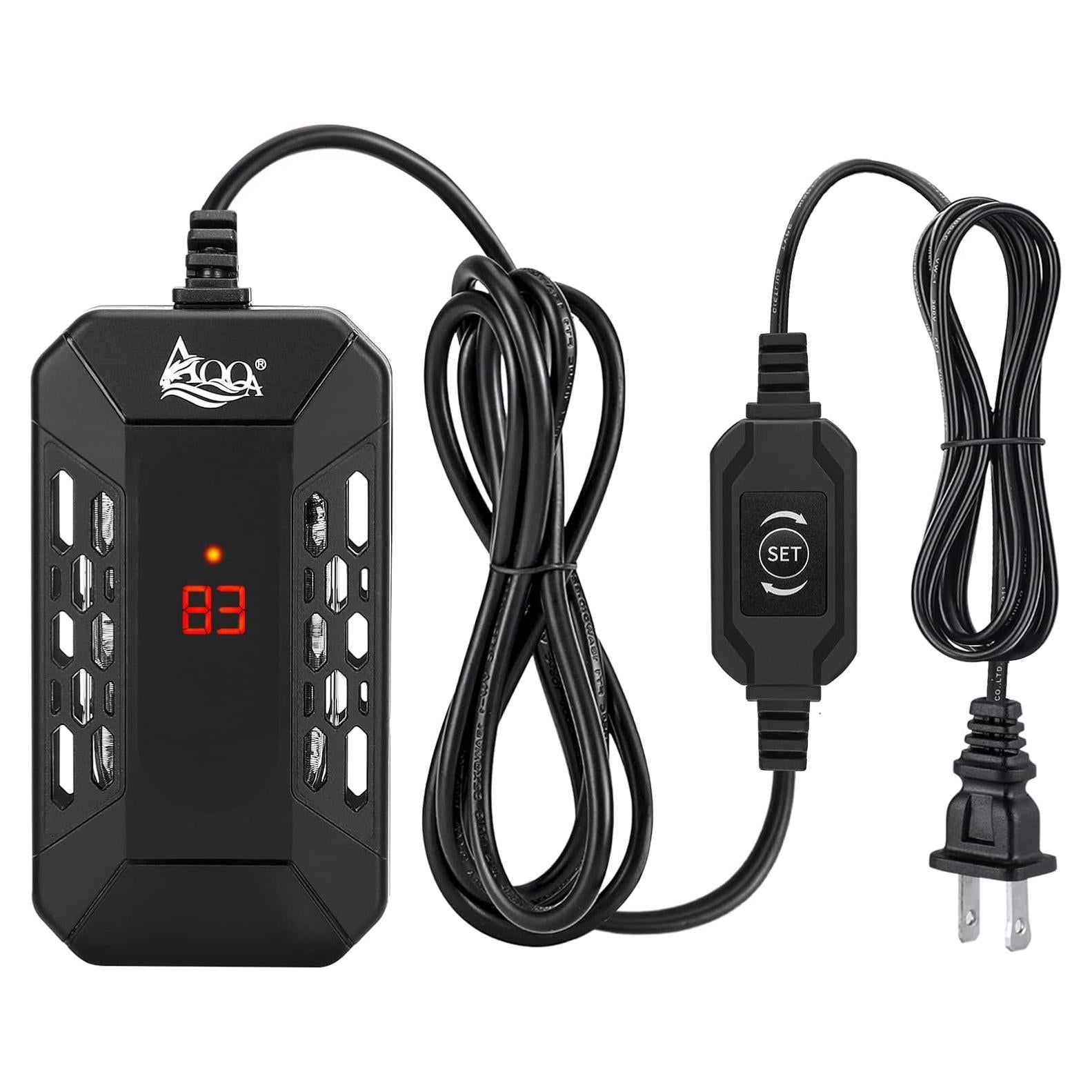 Calentador Submersible AQQA 25W para Acuario 3.8-19L