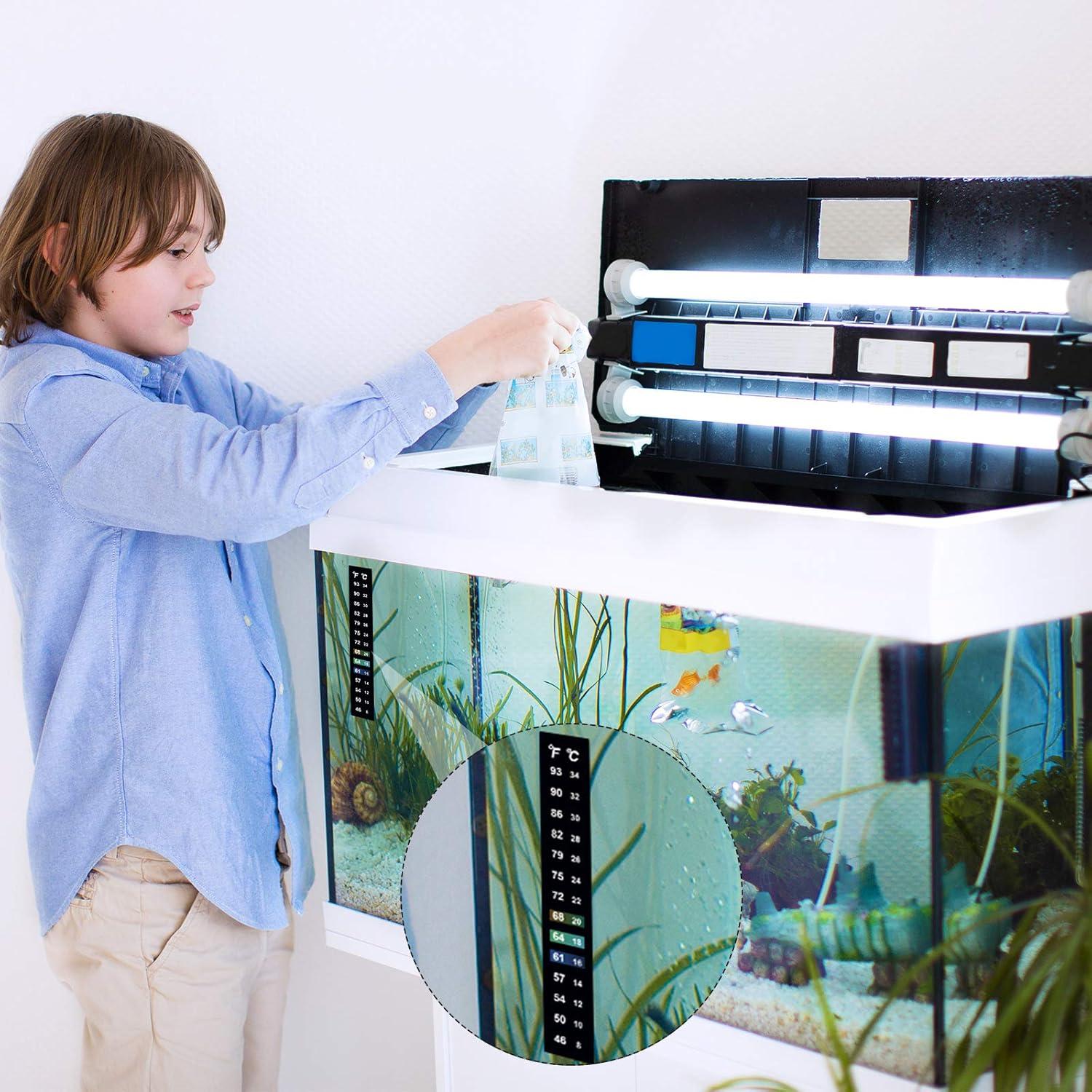 Zonon 24 Tiras Termómetro Adhesivo para Fermentación 8-34 °C